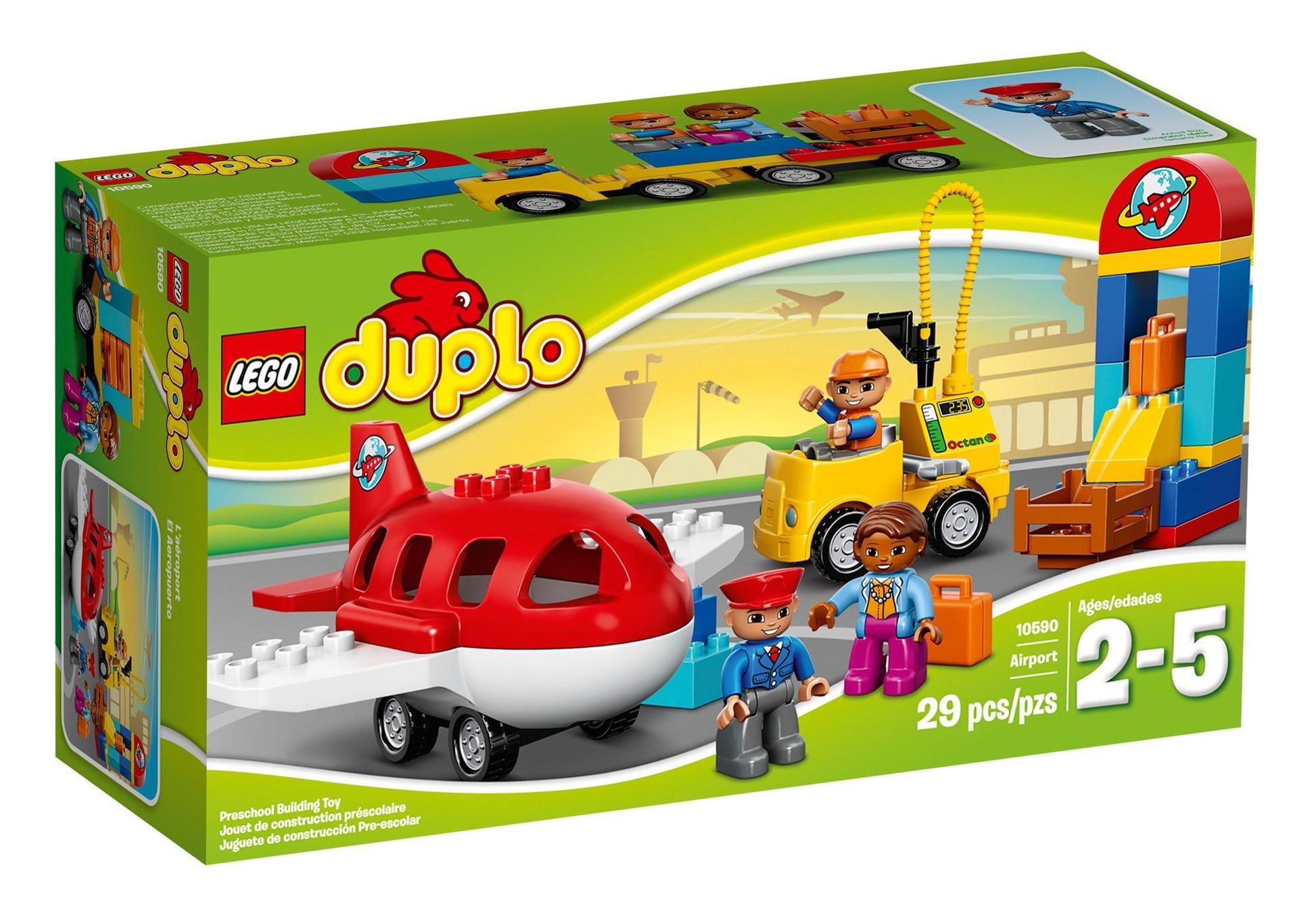 Lego 10590 DUPLO Flughafen - plegobil