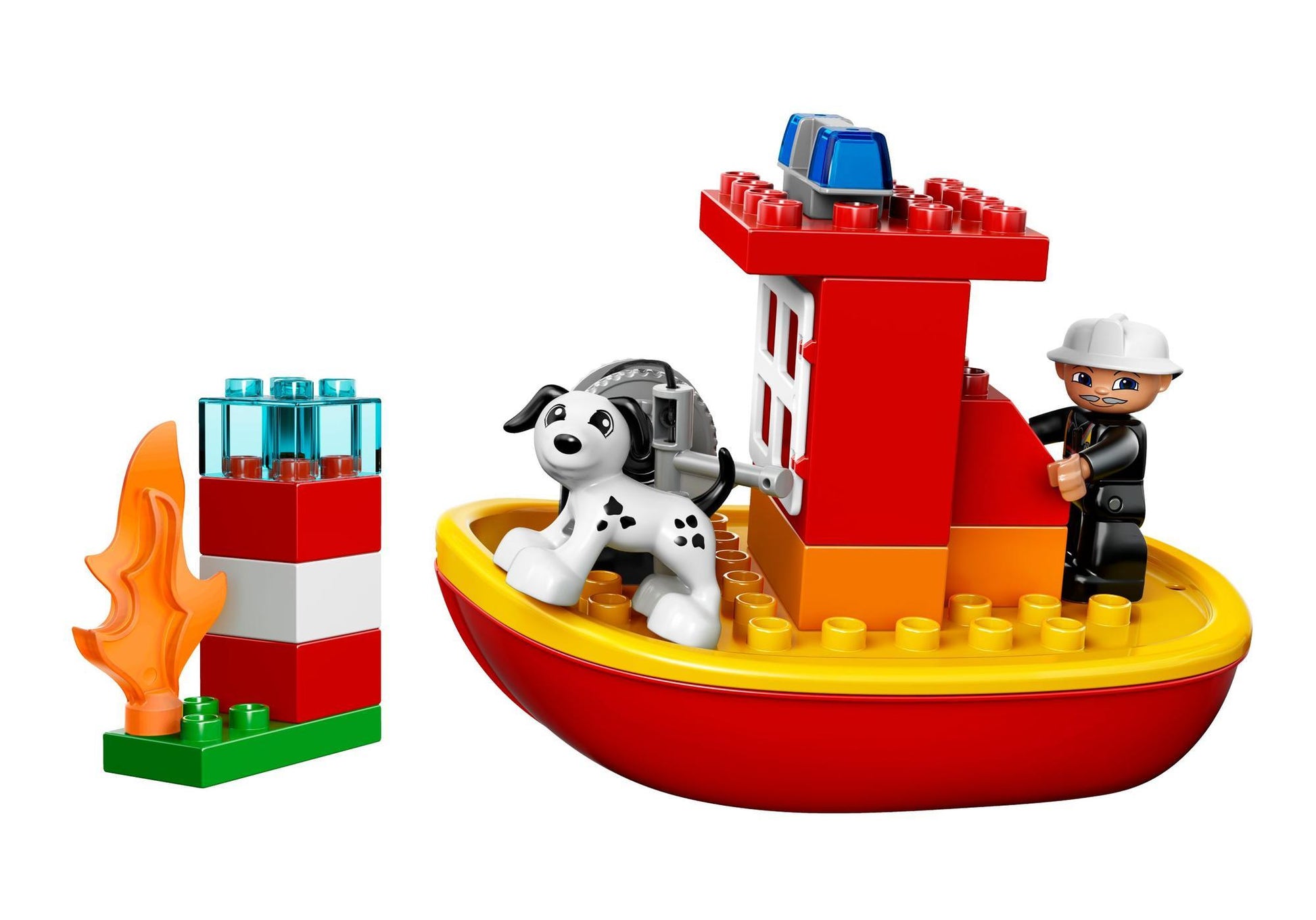 Lego 10591 DUPLO Feuerwehrboot - plegobil