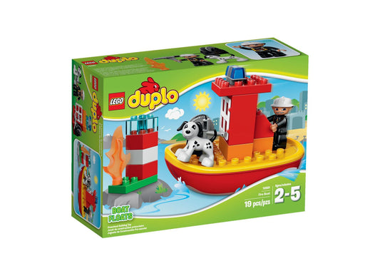 Lego 10591 DUPLO Feuerwehrboot - plegobil