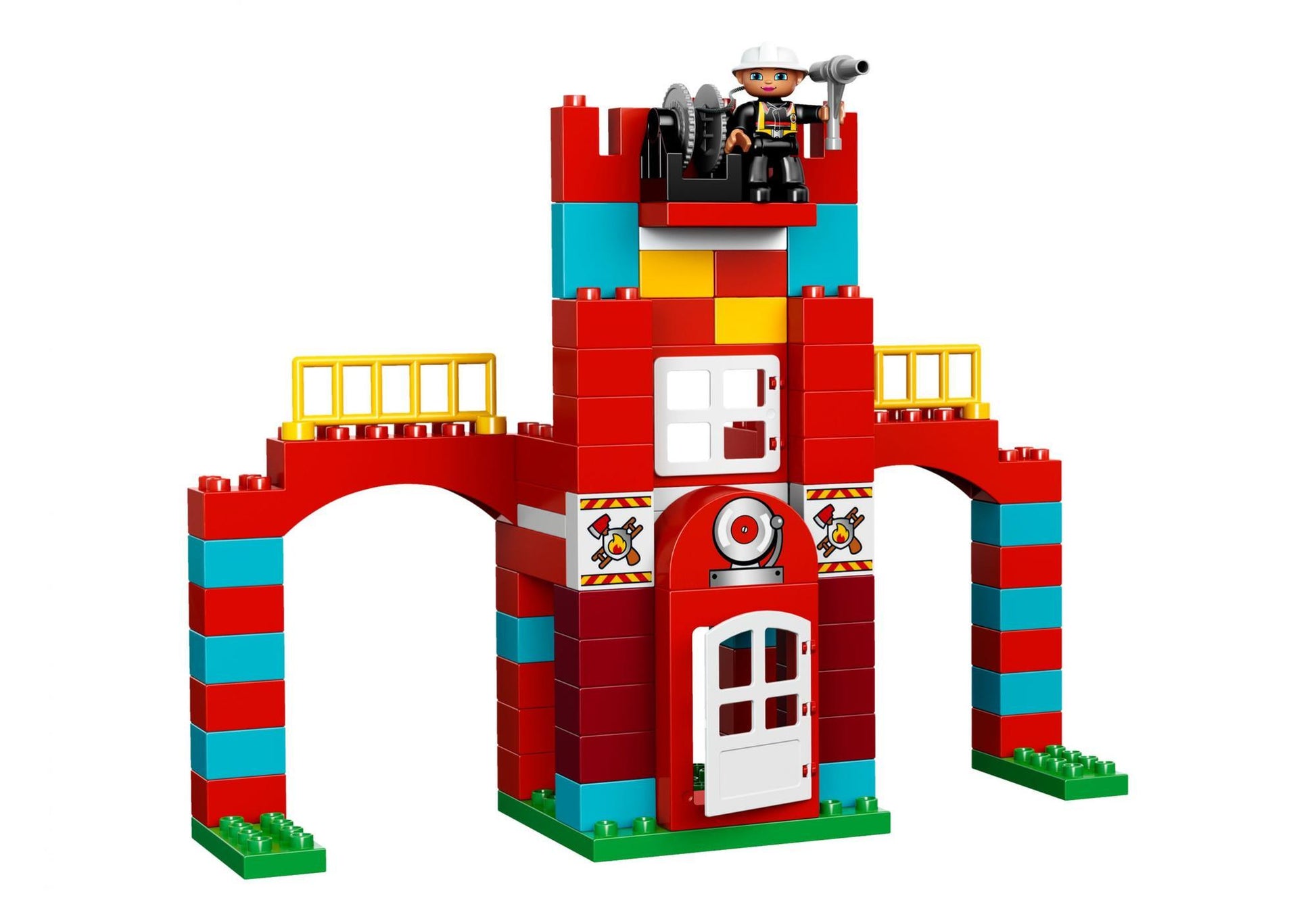 Lego 10593 DUPLO Feuerwehr-Hauptquartier - plegobil