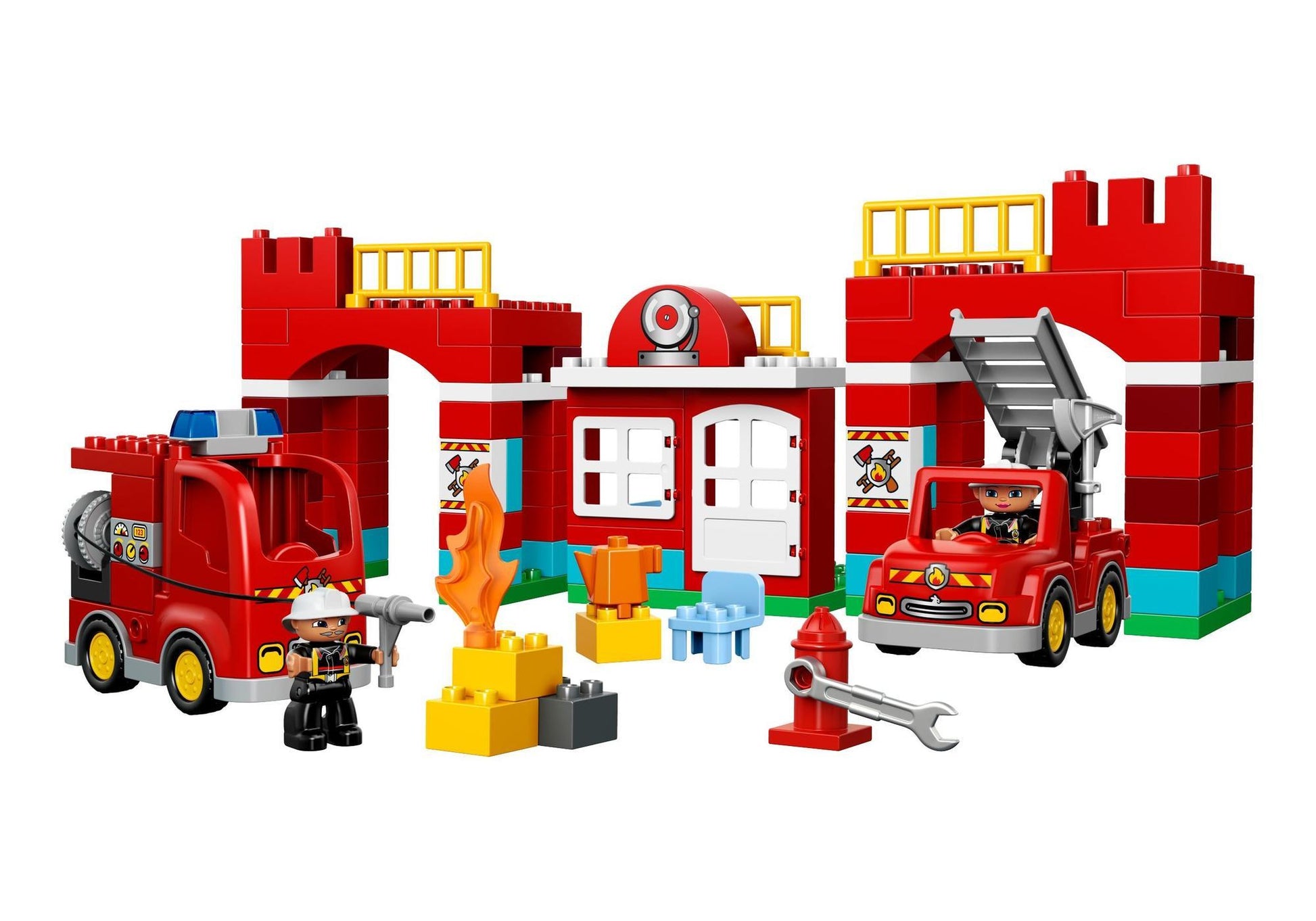 Lego 10593 DUPLO Feuerwehr-Hauptquartier - plegobil