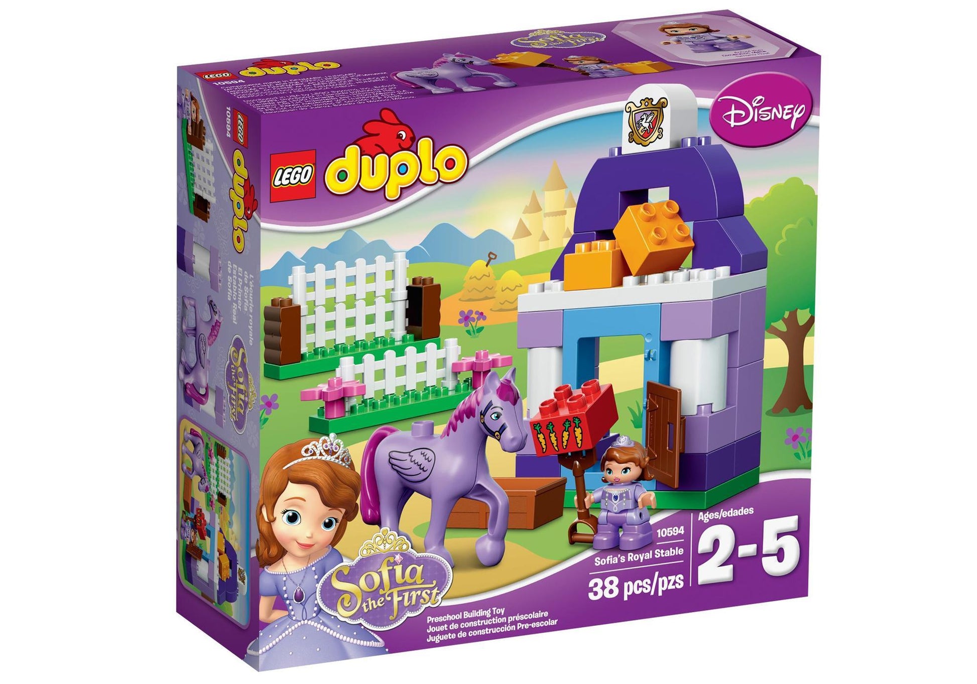 Lego 10594 DUPLO Disney Sofia the First: Königlicher Stall - plegobil