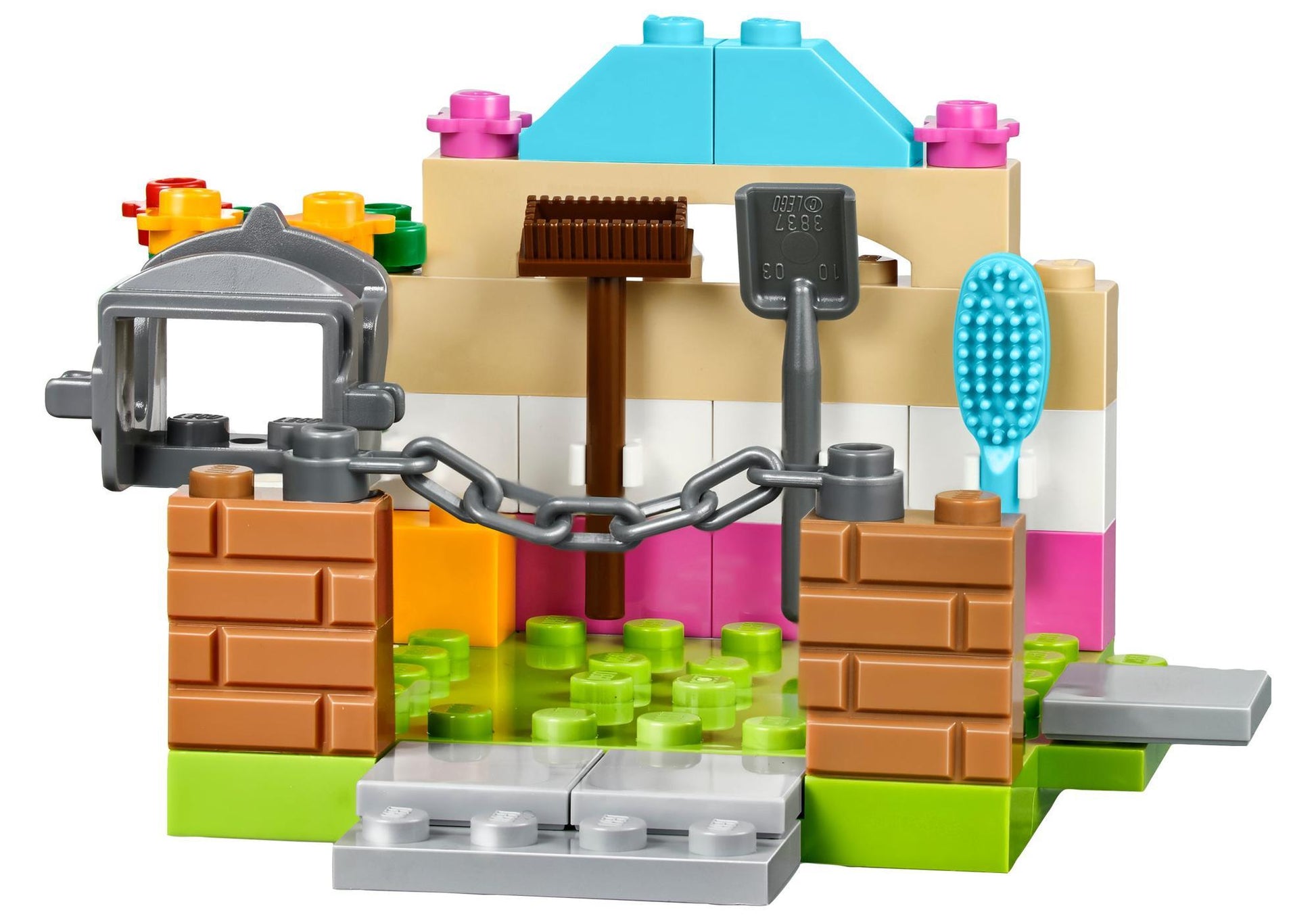 Lego 10674 Juniors Große Steinebox Mädchen Ponyhof - plegobil