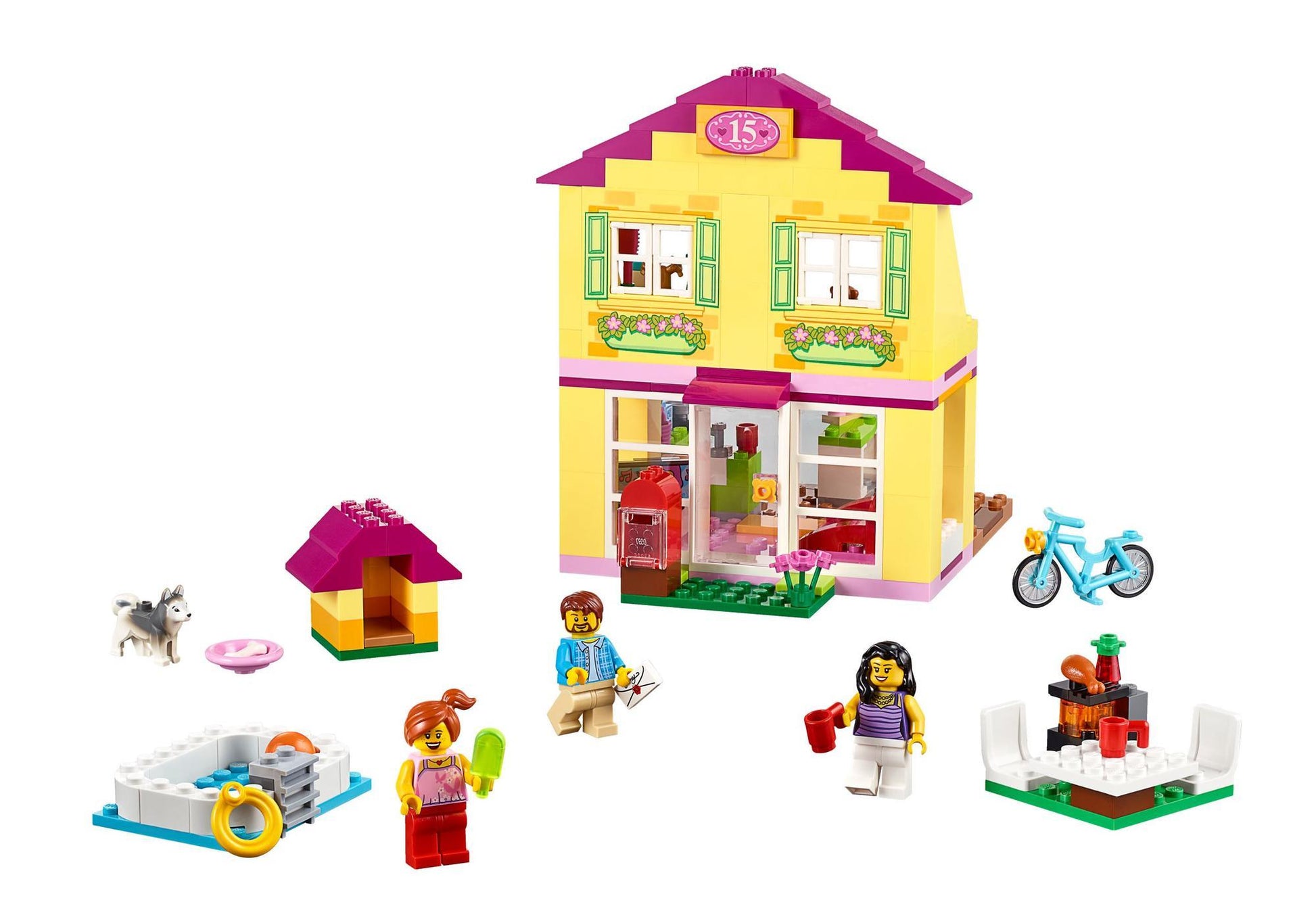 Lego 10686 Juniors Einfamilienhaus - plegobil