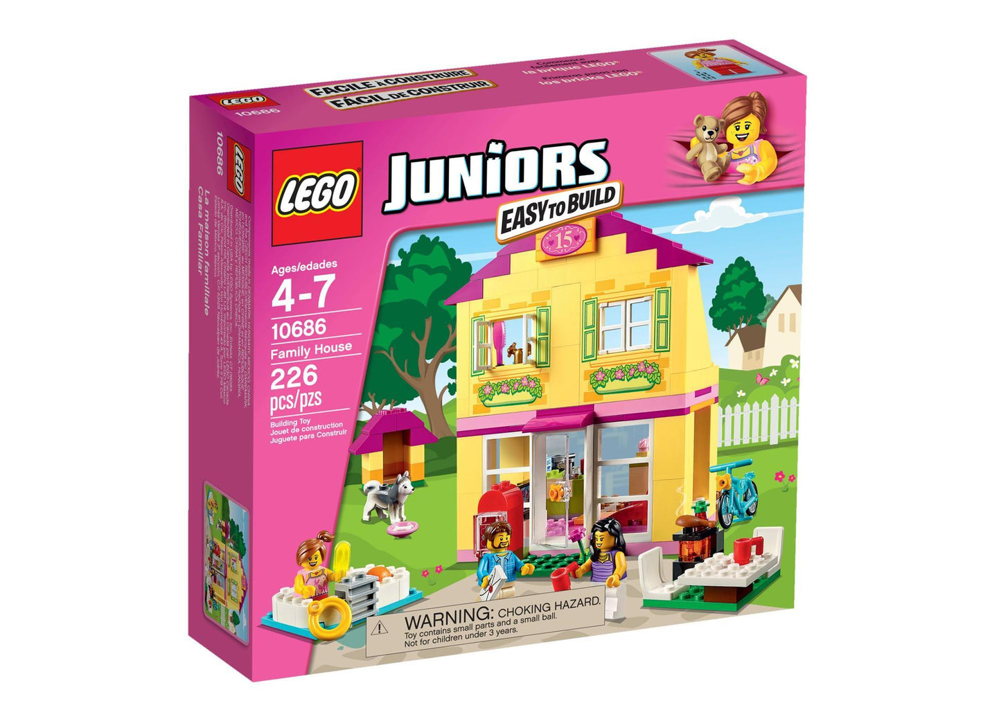 Lego 10686 Juniors Einfamilienhaus - plegobil