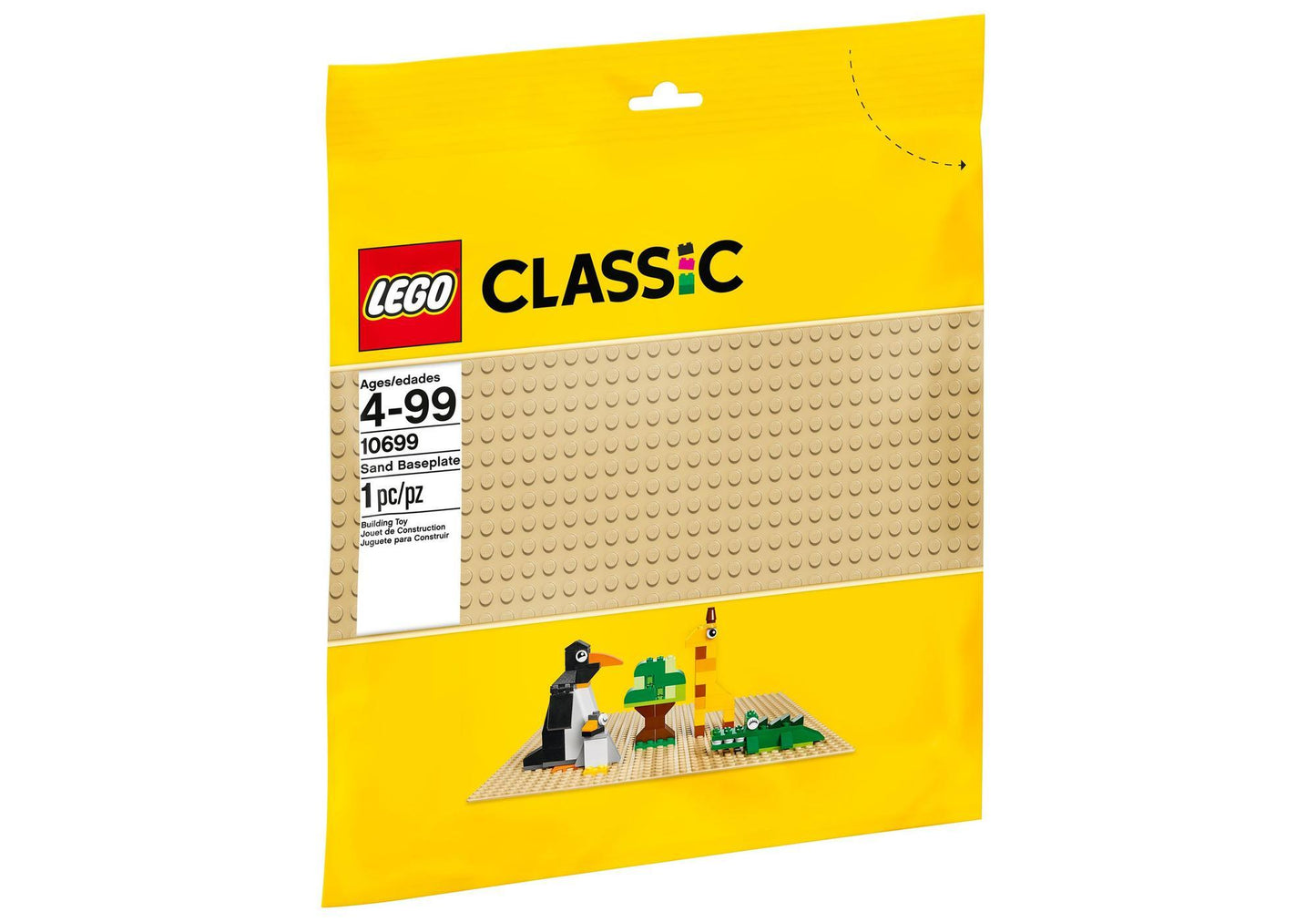 Lego 10699 Classic 32x32 Sandfarbene Grundplatte - plegobil