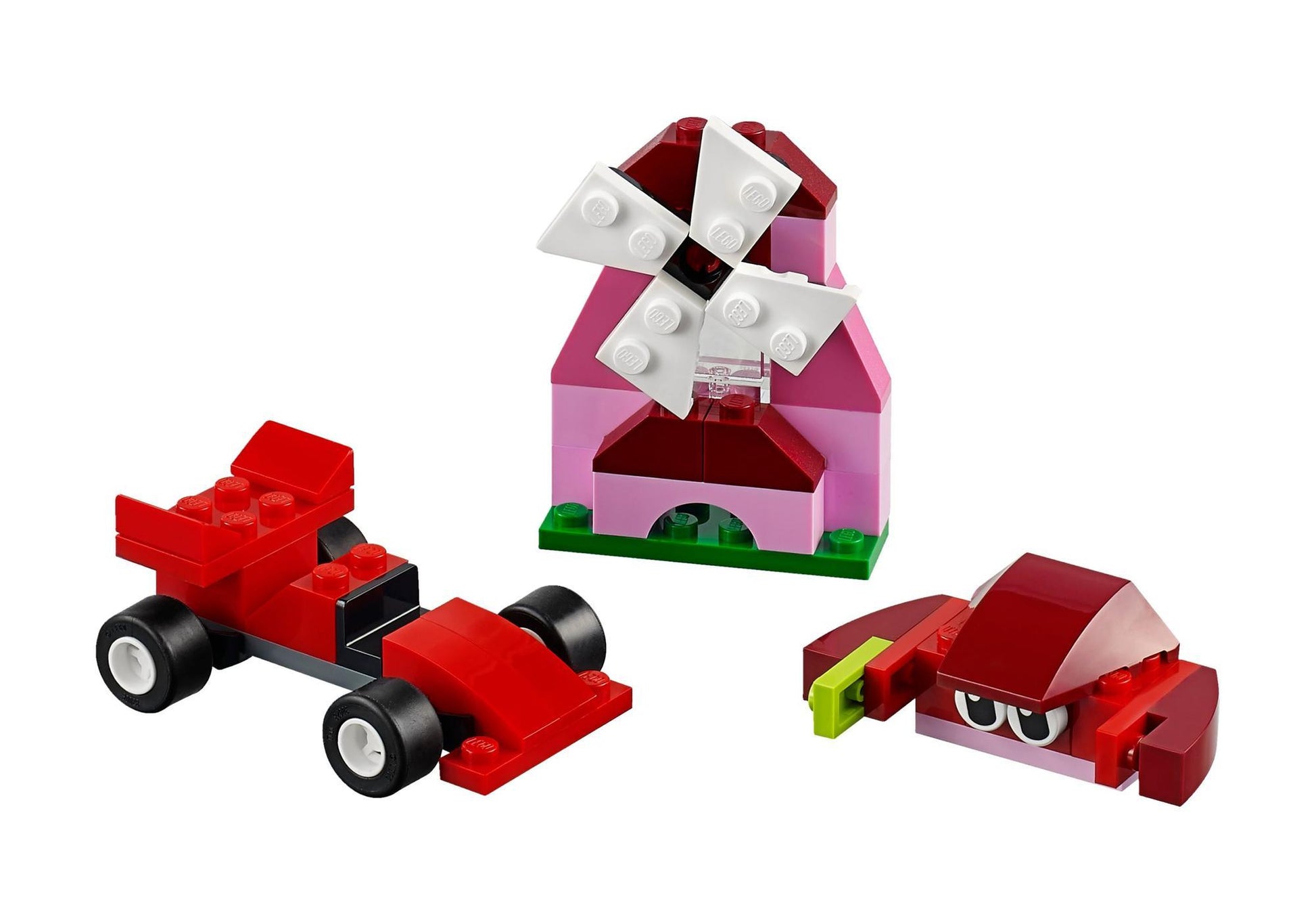 Lego 10707 Classic Kreativ-Box Rot - plegobil