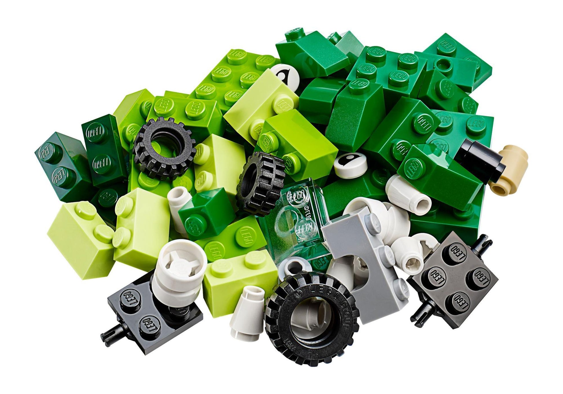 Lego 10708 Classic Kreativ-Box Grün - plegobil