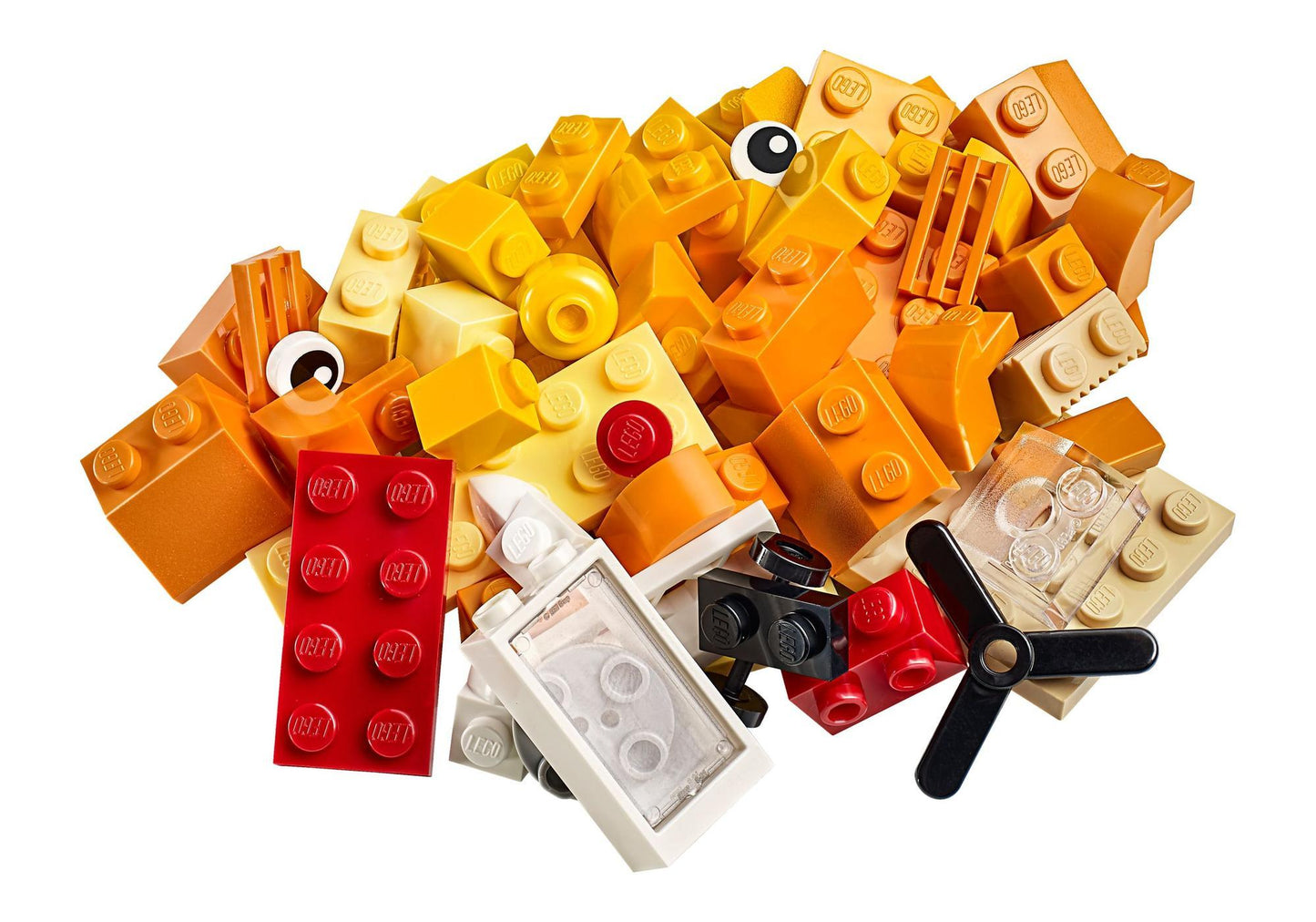 Lego 10709 Classic Kreativ-Box Orange - plegobil