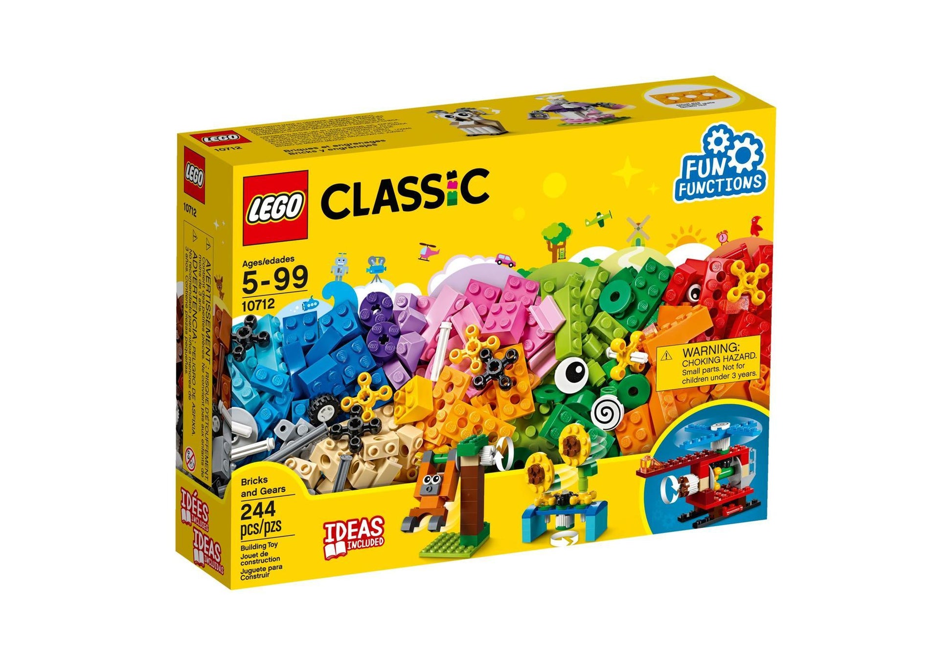 Lego 10712 Classic Bausteineset Zahnräder - plegobil