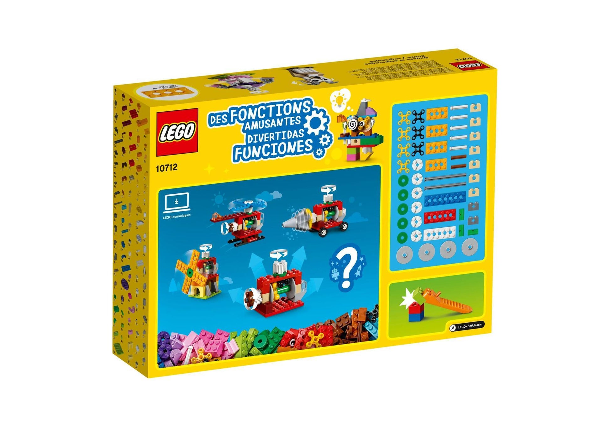 Lego 10712 Classic Bausteineset Zahnräder - plegobil