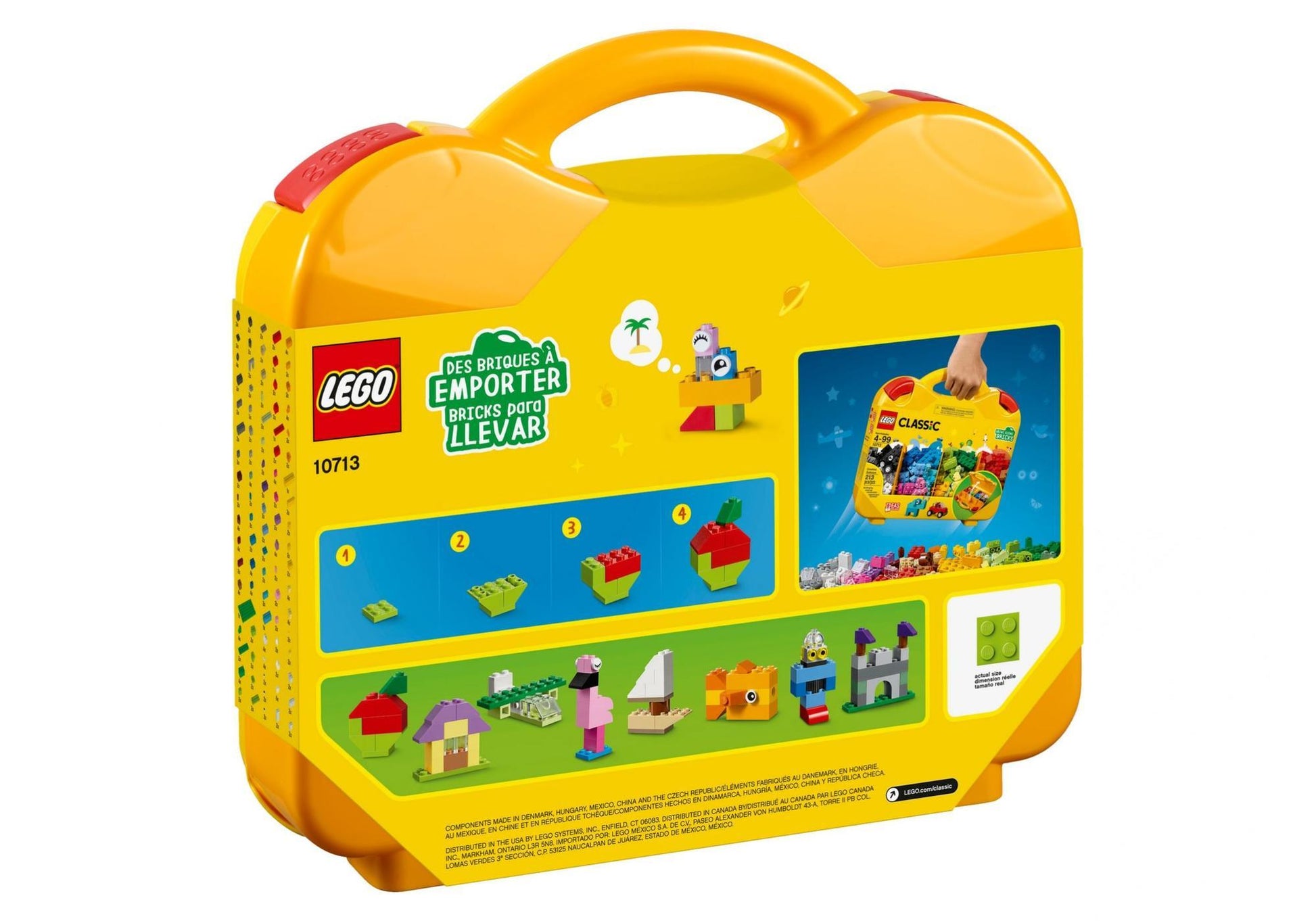 Lego 10713 Classic Bausteine Starterkoffer - Farben sortieren - plegobil