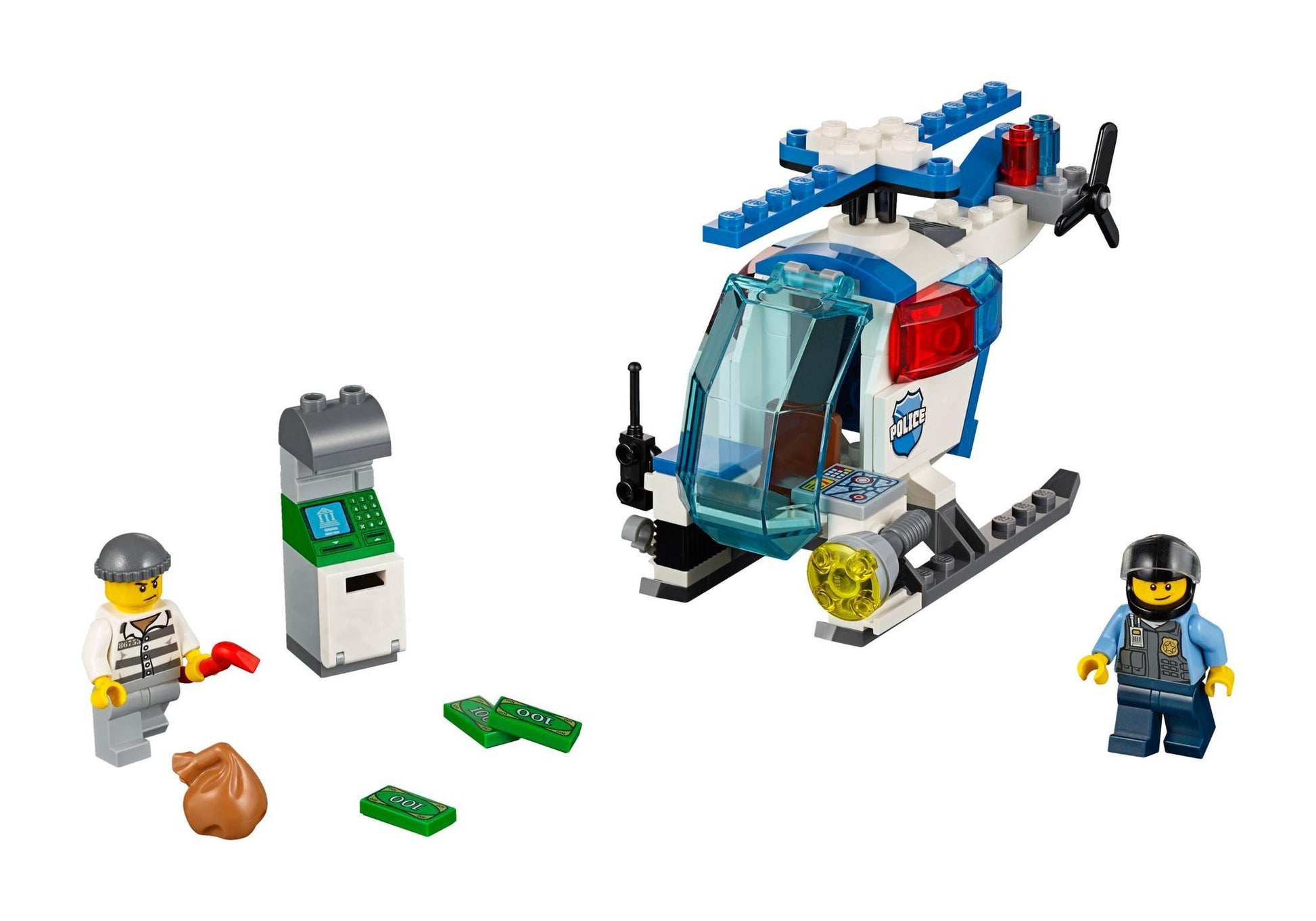 Lego 10720 Juniors Verfolgung mit dem Polizeihelikopter - plegobil