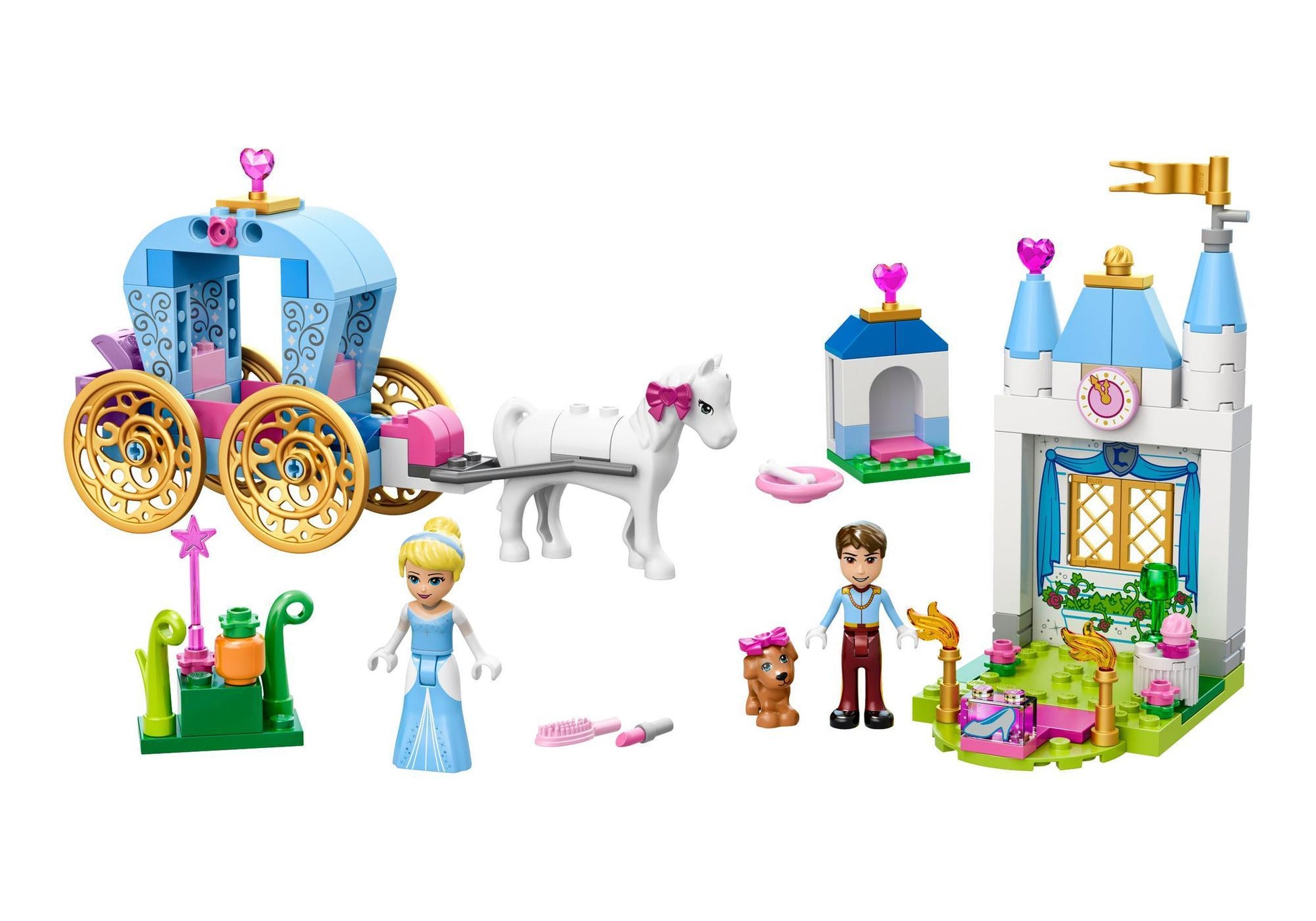 Lego 10729 Juniors Disney Princess: Cinderellas Märchenkutsche - plegobil