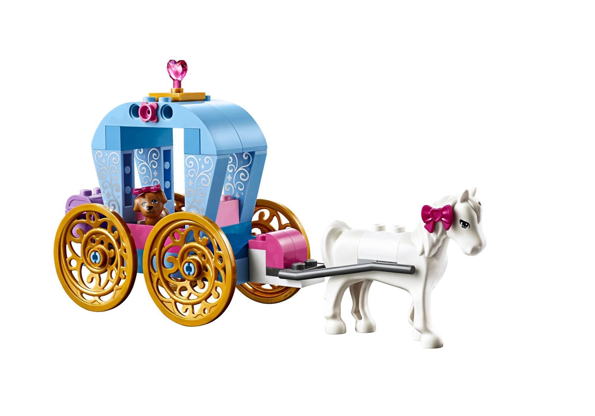 Lego 10729 Juniors Disney Princess: Cinderellas Märchenkutsche - plegobil