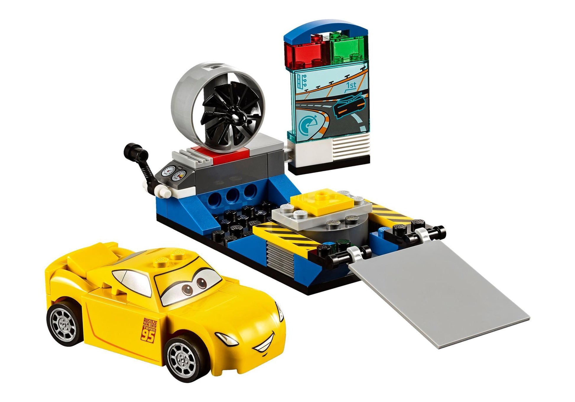 Lego 10731 Juniors Disney Cars: Cruz Ramirez Rennsimulator - plegobil