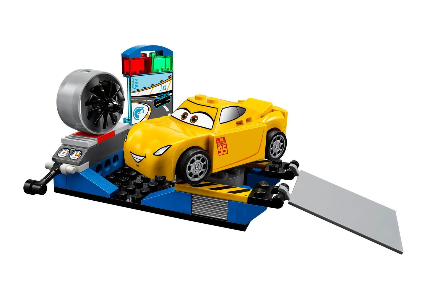 Lego 10731 Juniors Disney Cars: Cruz Ramirez Rennsimulator - plegobil