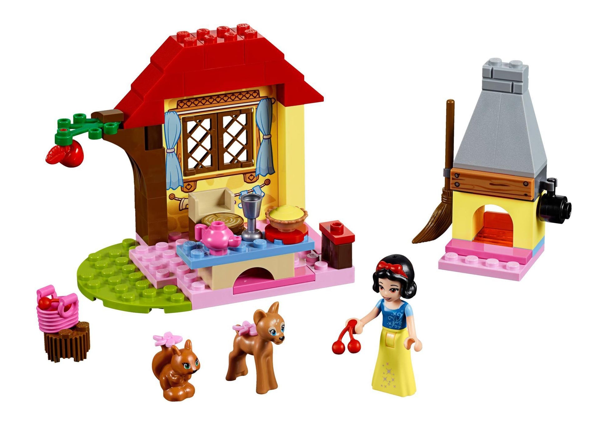 Lego 10738 Juniors Disney Princess: Schneewittchens Waldhütte - plegobil