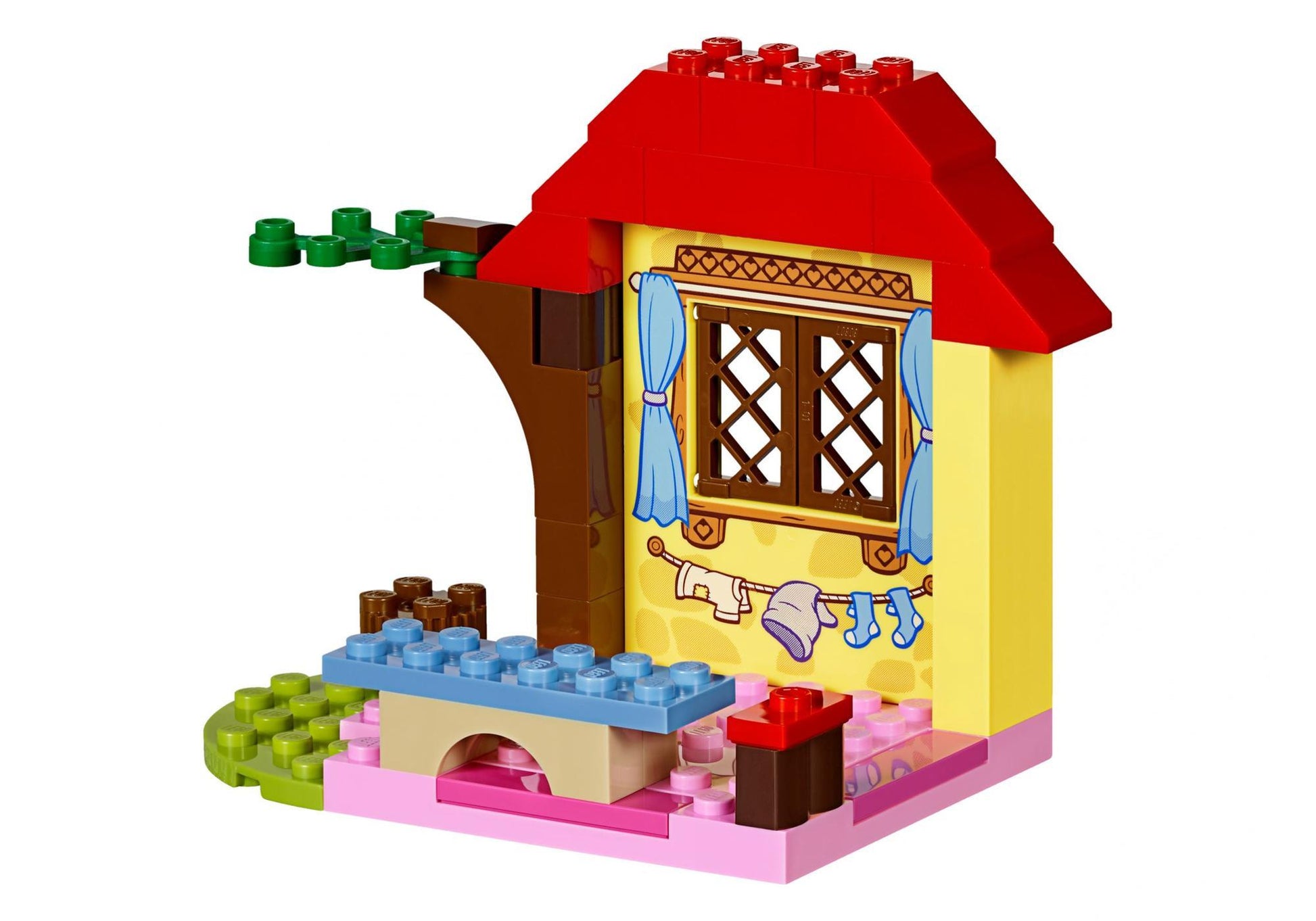 Lego 10738 Juniors Disney Princess: Schneewittchens Waldhütte - plegobil