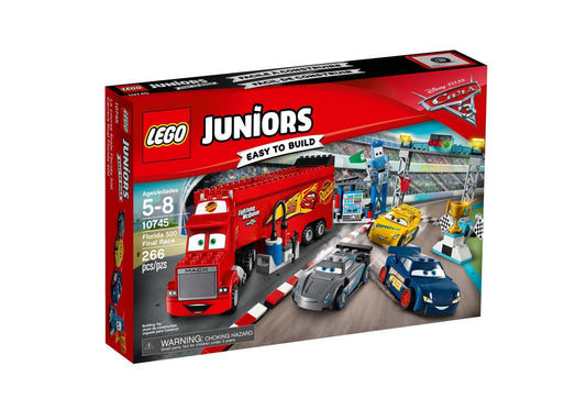 Lego 10745 Juniors Disney Cars: Finale Florida 502 - plegobil