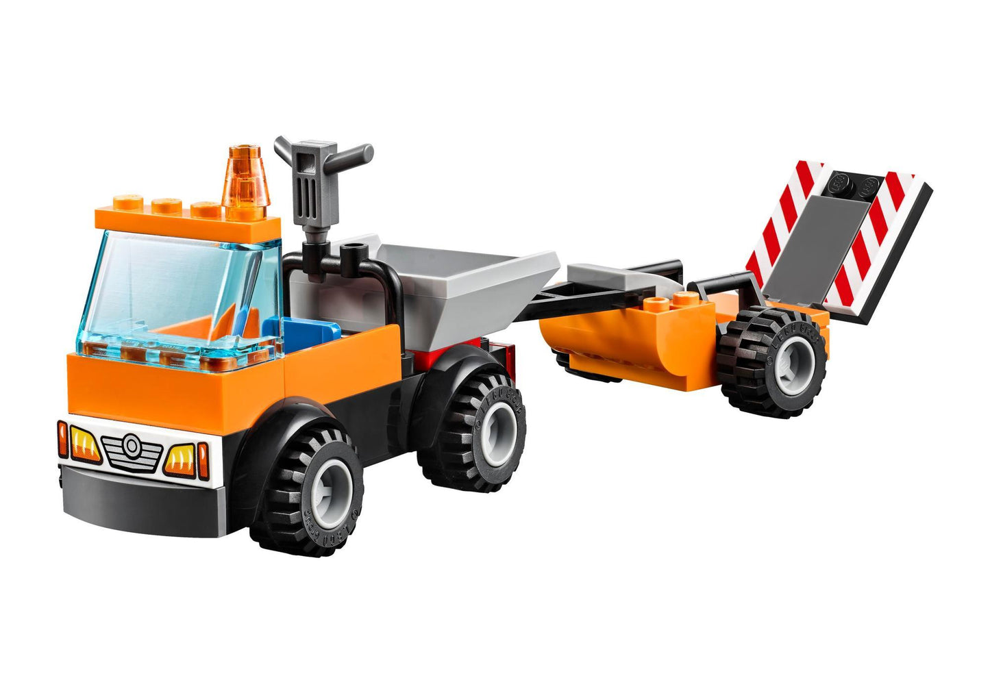 Lego 10750 Juniors Straßenbau Laster - plegobil