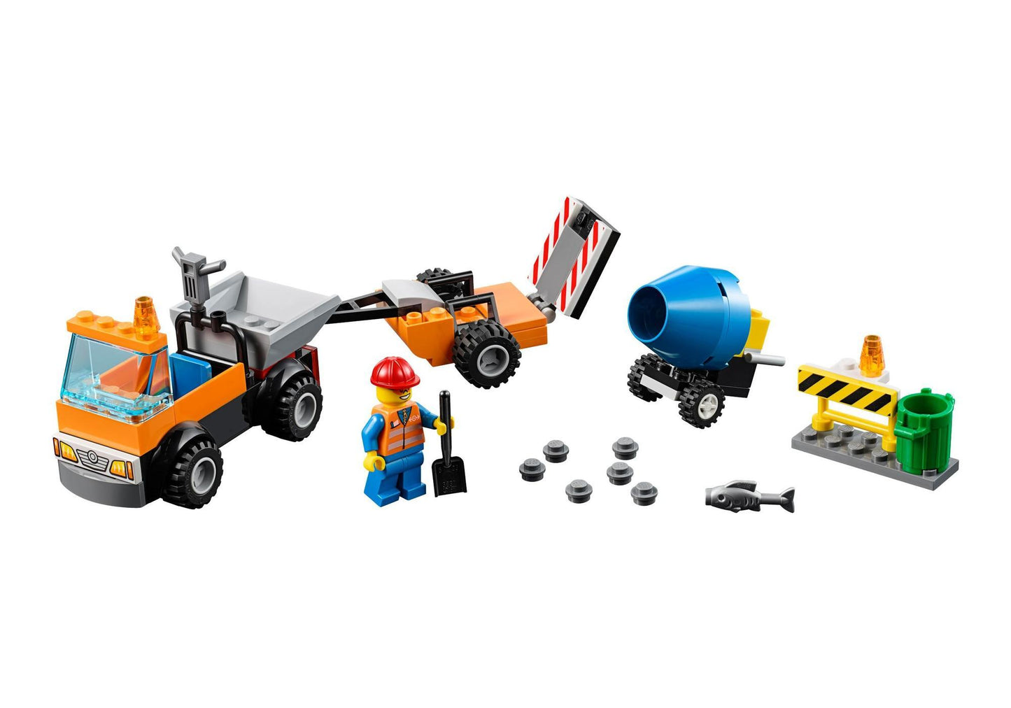 Lego 10750 Juniors Straßenbau Laster - plegobil