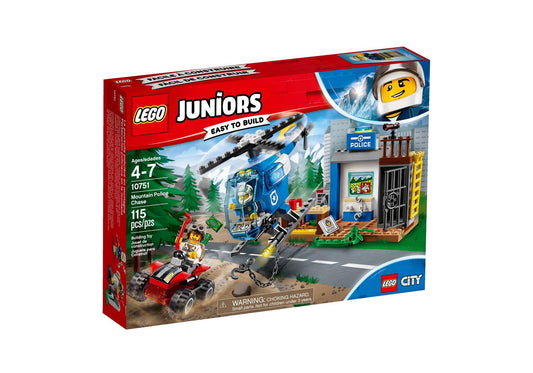 Lego 10751 Juniors Gebirgspolizei auf Verfolgungsjagd - plegobil
