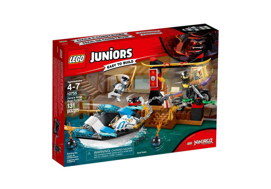 Lego 10755 Juniors Ninjago: Zanes Verfolgungsjagd mit dem Ninjabo - plegobil