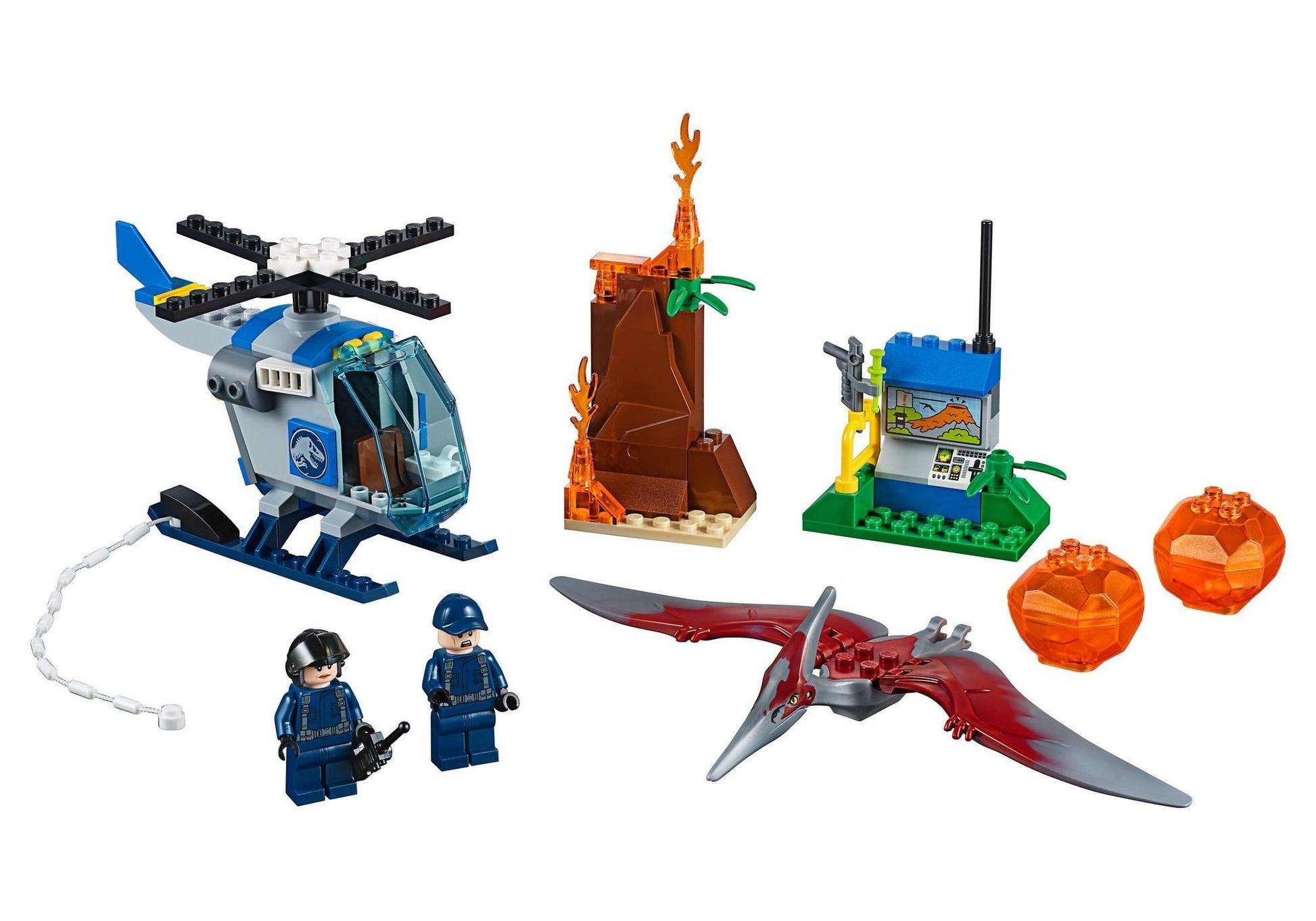 Lego 10756 Juniors Jurassic World: Flucht vor dem Pteranodon - plegobil