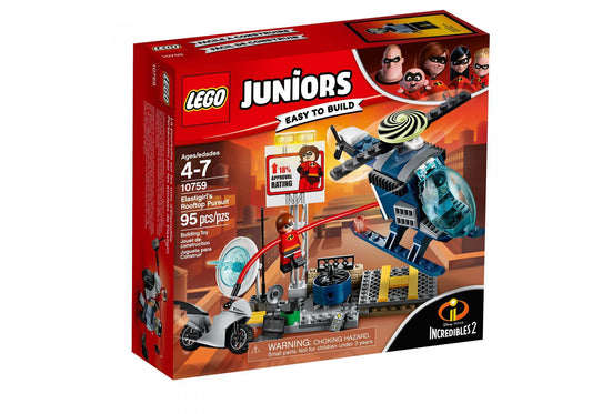 Lego 10759 Juniors The Incredibles: Elastigirls Verfolgungsjagd über den Dächern - plegobil