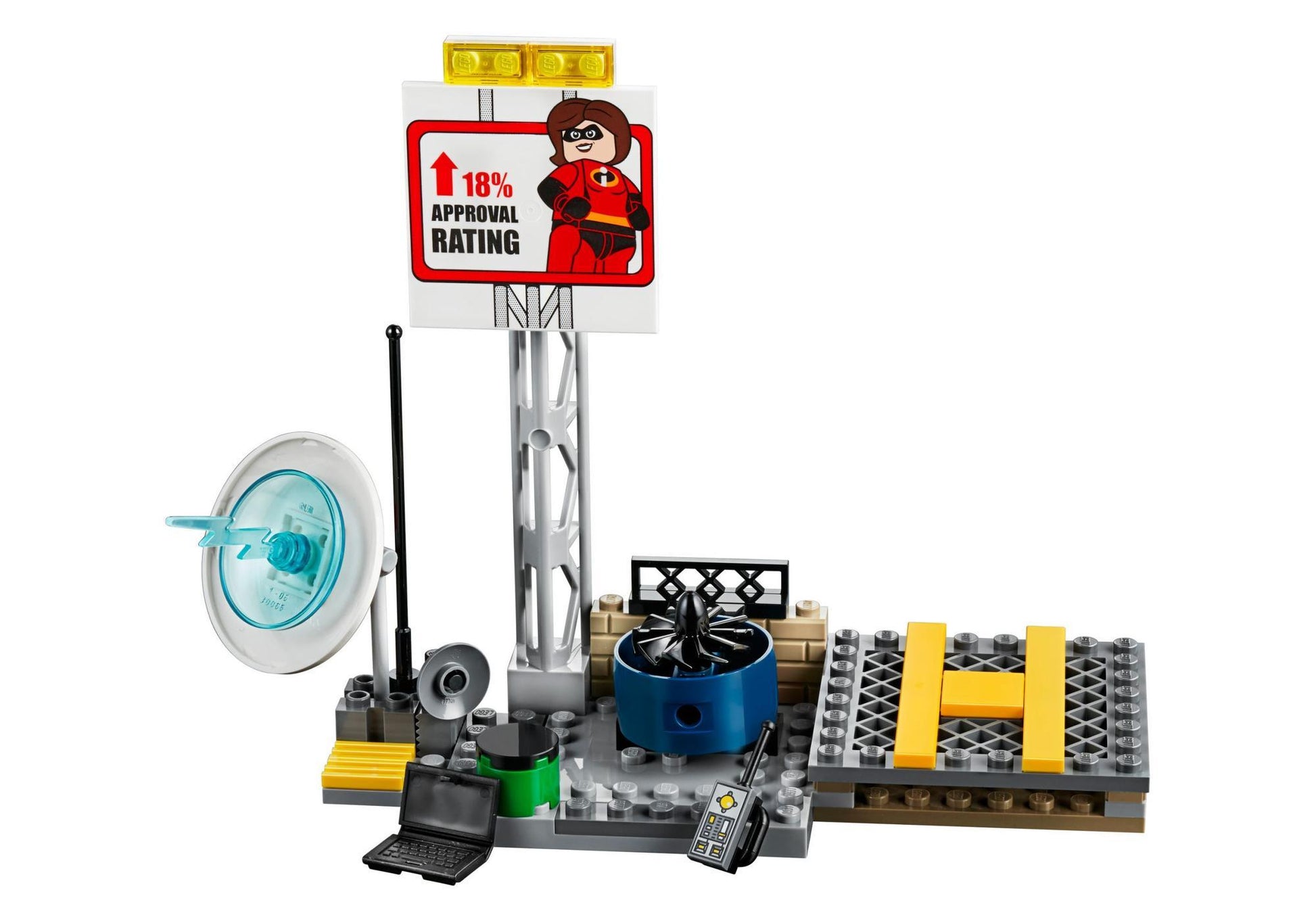 Lego 10759 Juniors The Incredibles: Elastigirls Verfolgungsjagd über den Dächern - plegobil