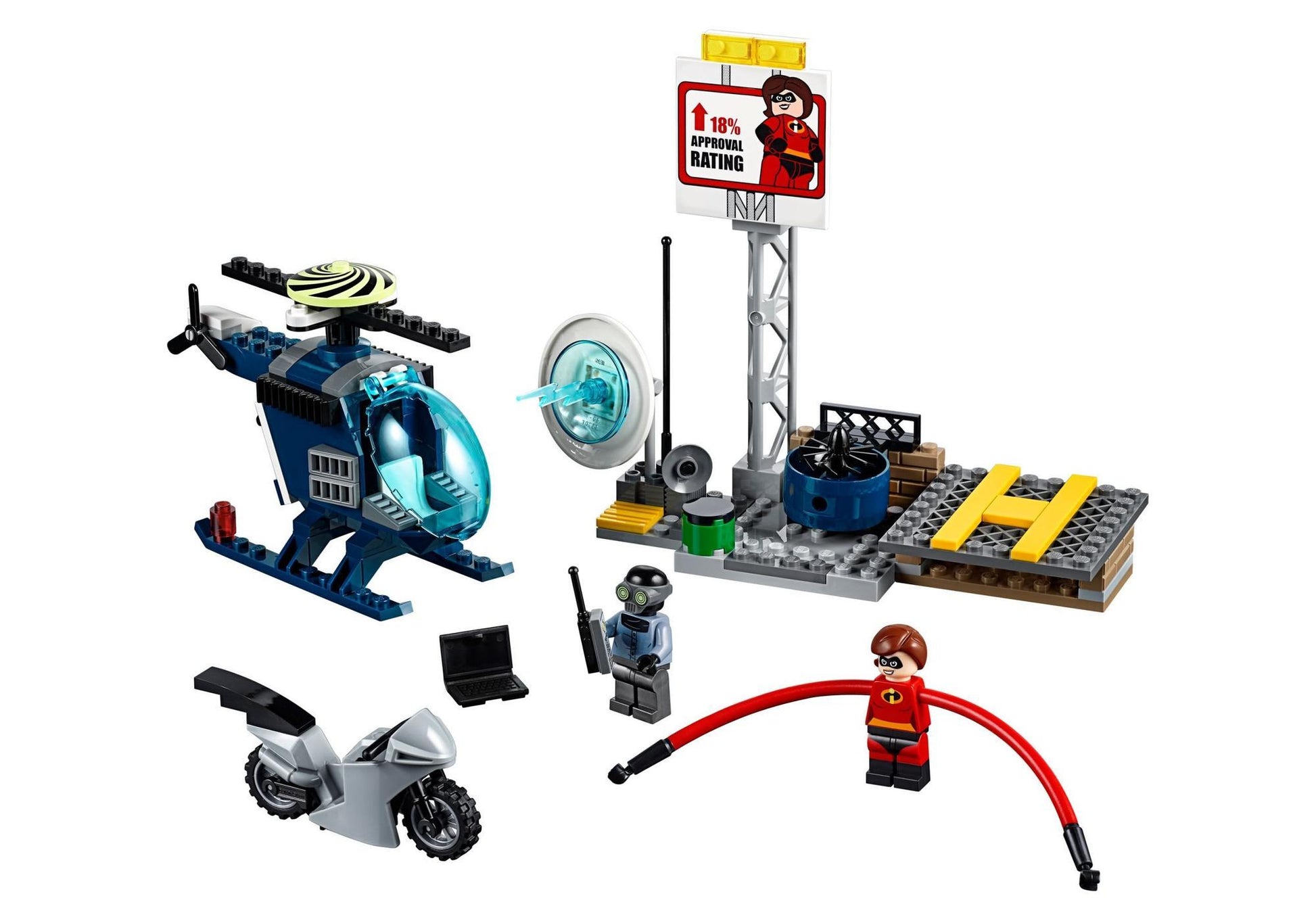 Lego 10759 Juniors The Incredibles: Elastigirls Verfolgungsjagd über den Dächern - plegobil