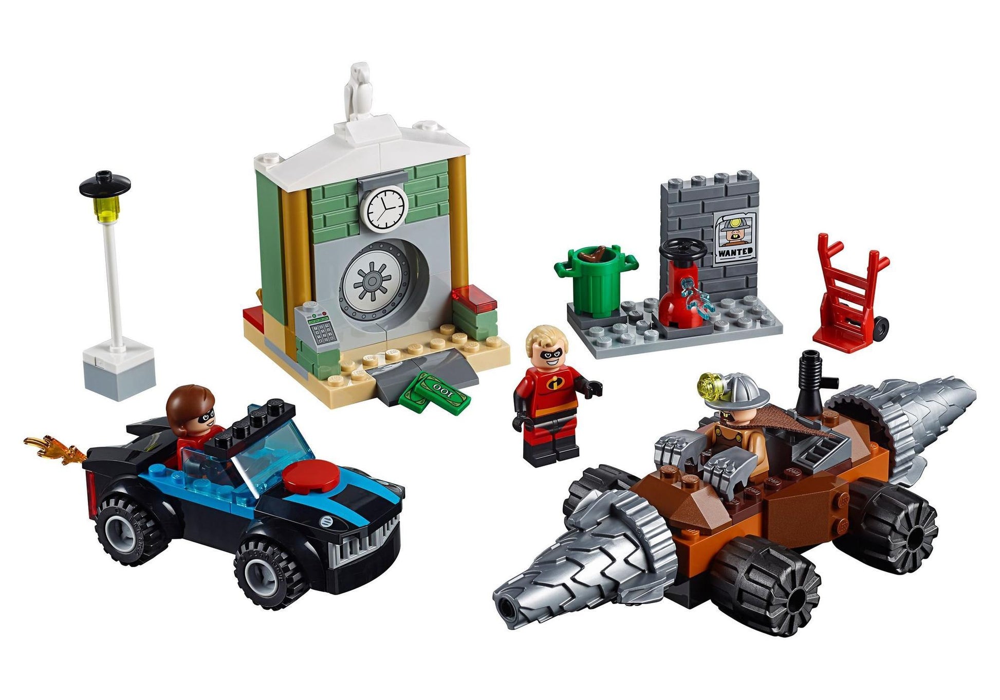 Lego 10760 Juniors The Incredibles: Banküberfall des Tunnelgräbers - plegobil
