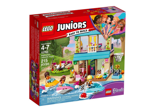 Lego 10763 Juniors Friends: Stephanies Haus am See - plegobil