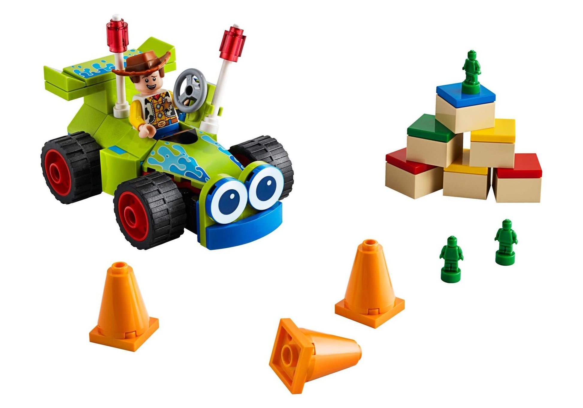 Lego 10766 Toy Story: Woody & Turbo - plegobil