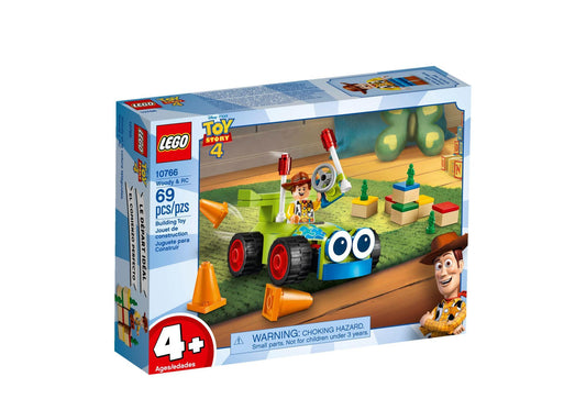 Lego 10766 Toy Story: Woody & Turbo - plegobil