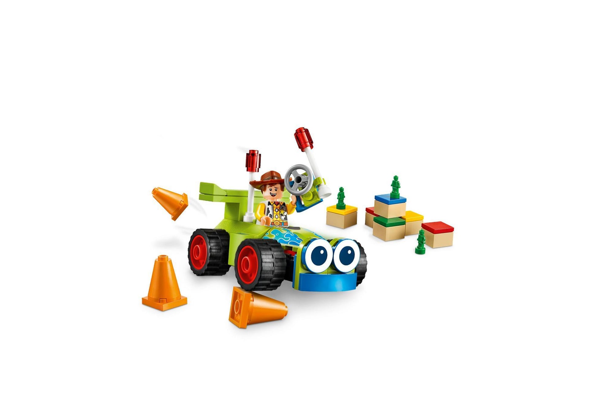 Lego 10766 Toy Story: Woody & Turbo - plegobil