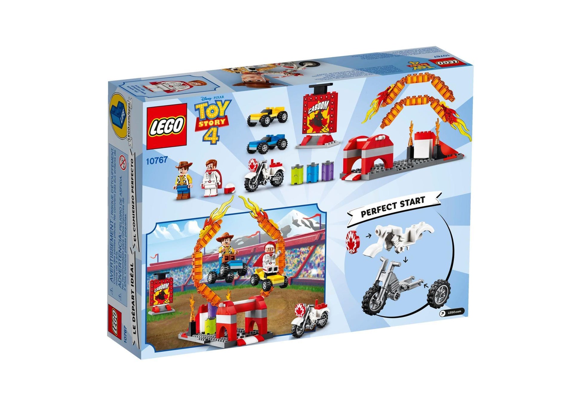 Lego 10767 Toy Story: Duke Cabooms Stunt Show - plegobil