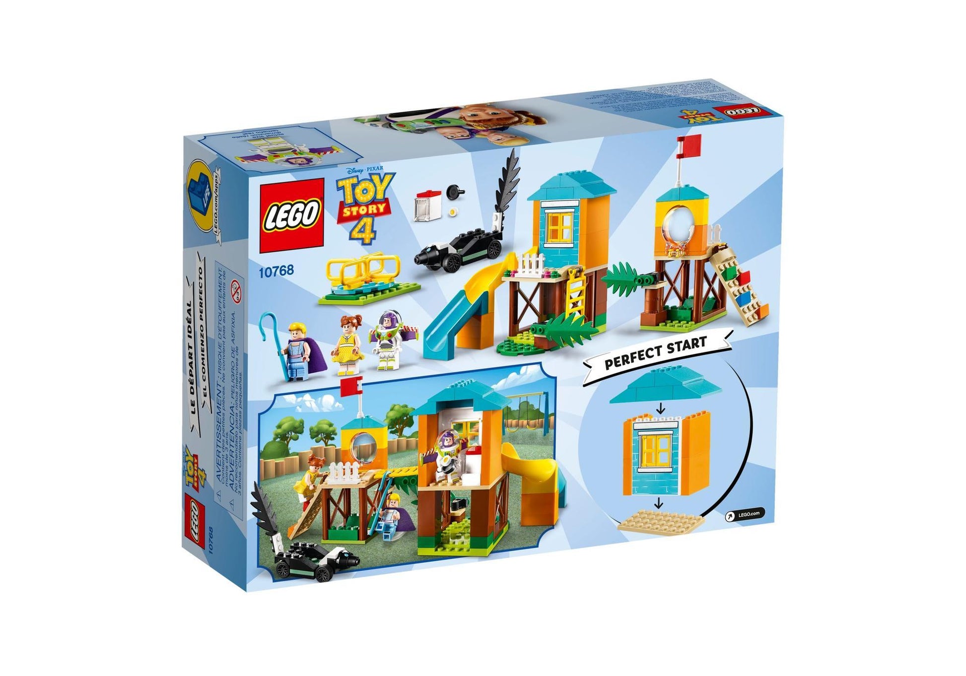 Lego 10768 Toy Story: Buzz & Porzellinchens Spielplatzabenteuer - plegobil