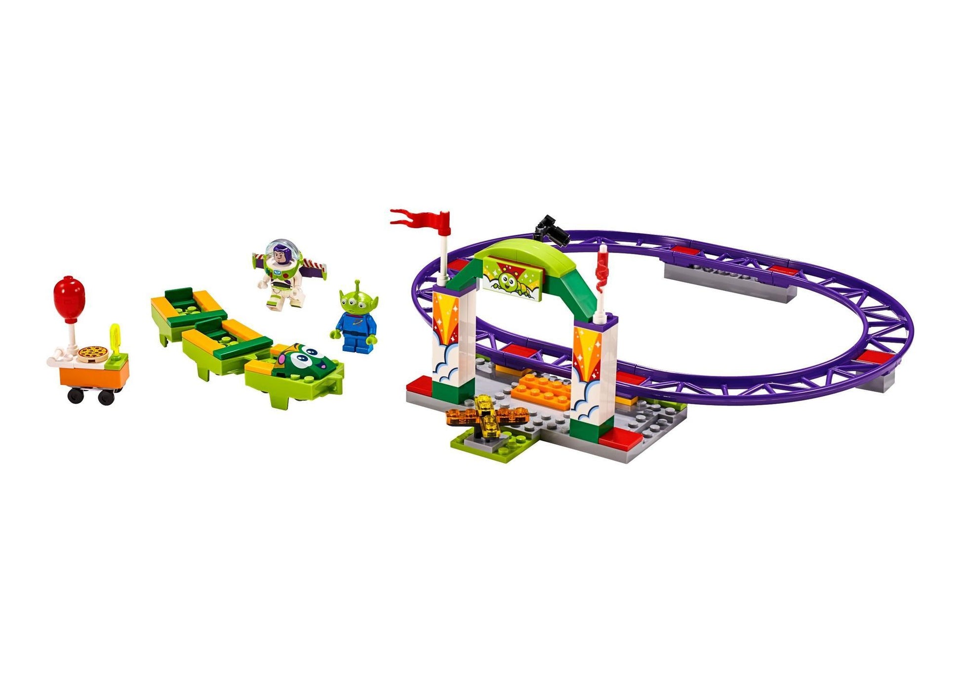 Lego 10771 Toy Story: Buzz wilde Achterbahnfahrt - plegobil