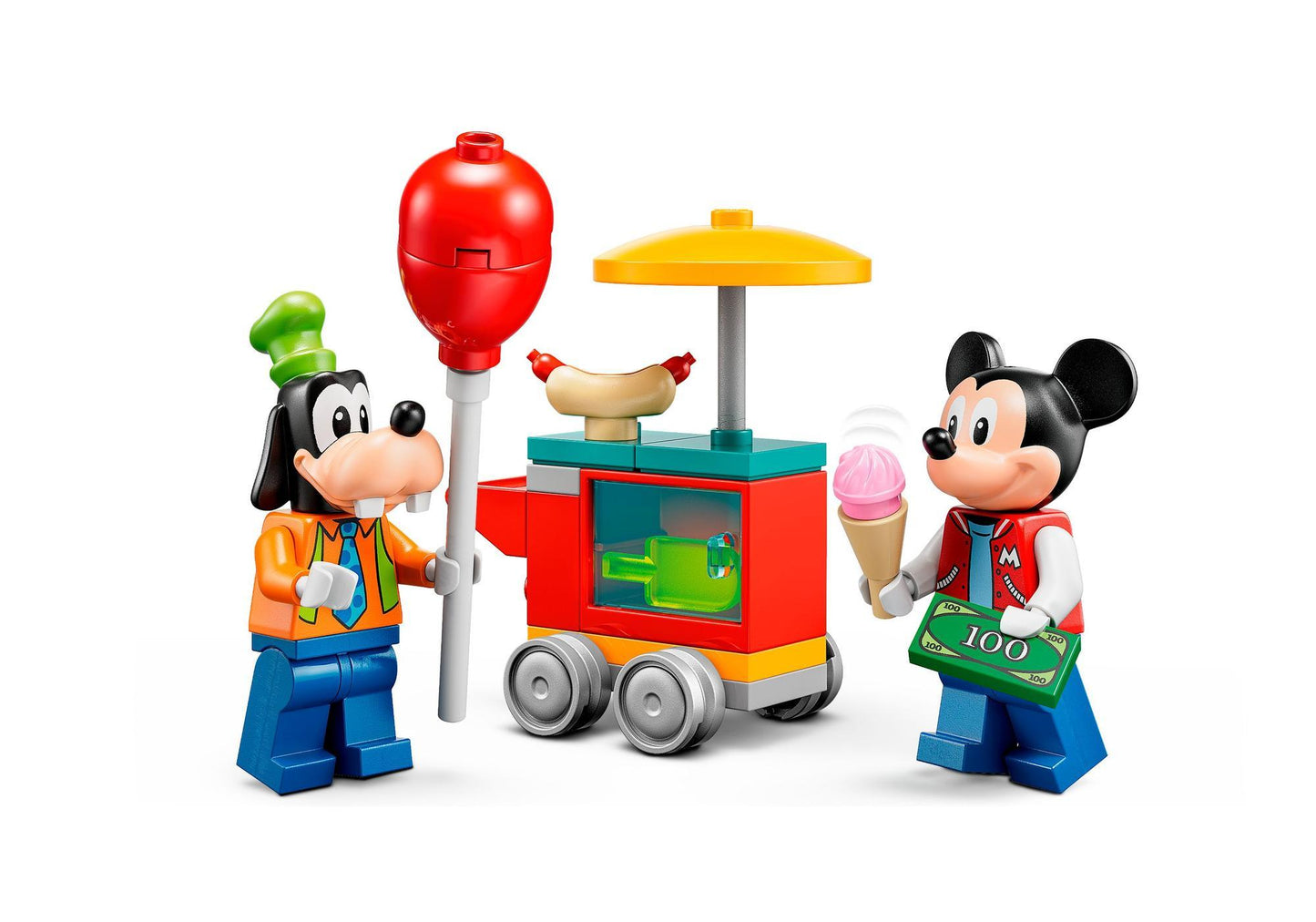 Lego 10778 Disney: Micky, Minnie und Goofy auf dem Jahrmarkt - plegobil