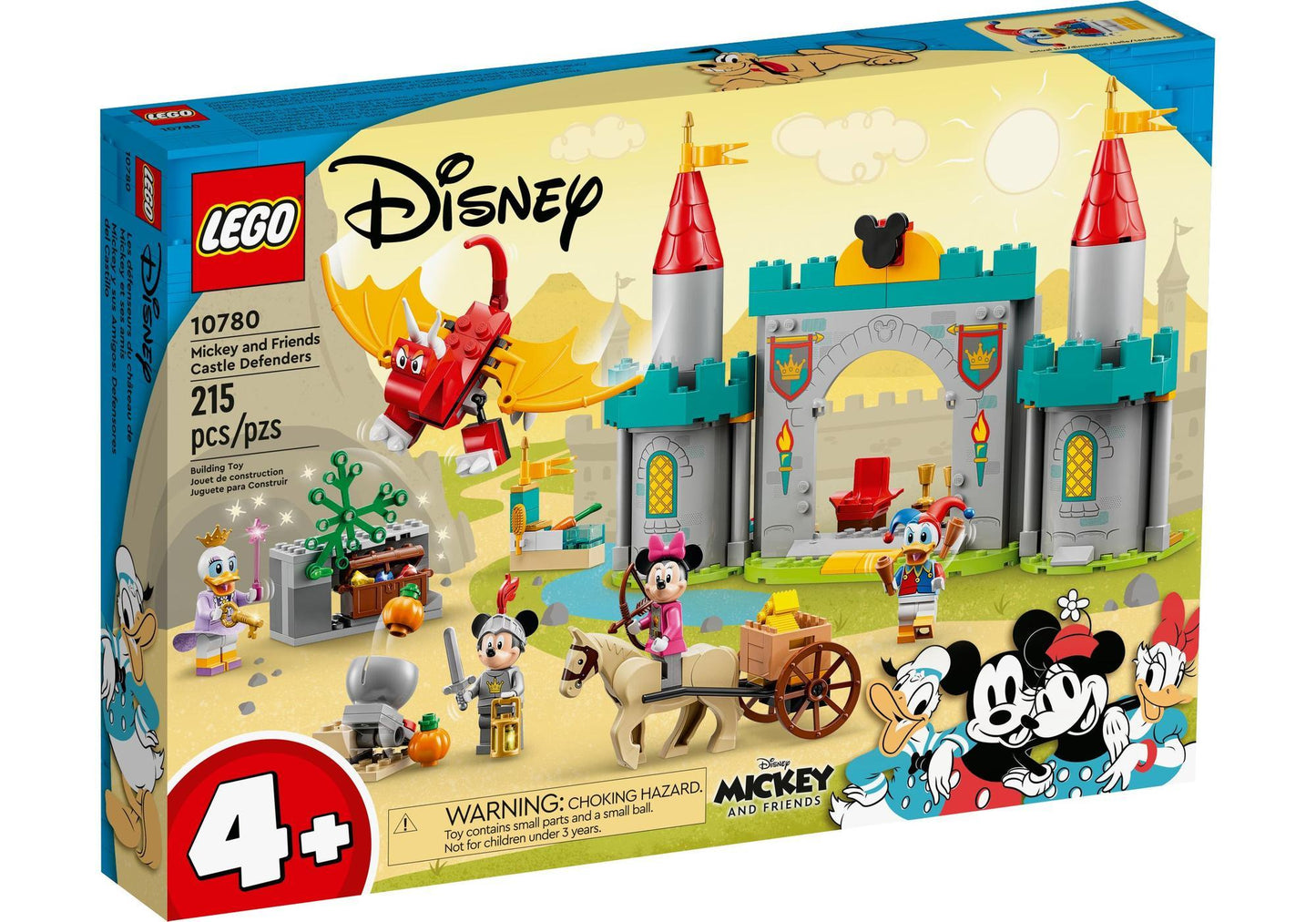 Lego 10780 Disney: Mickys Burgabenteuer - plegobil