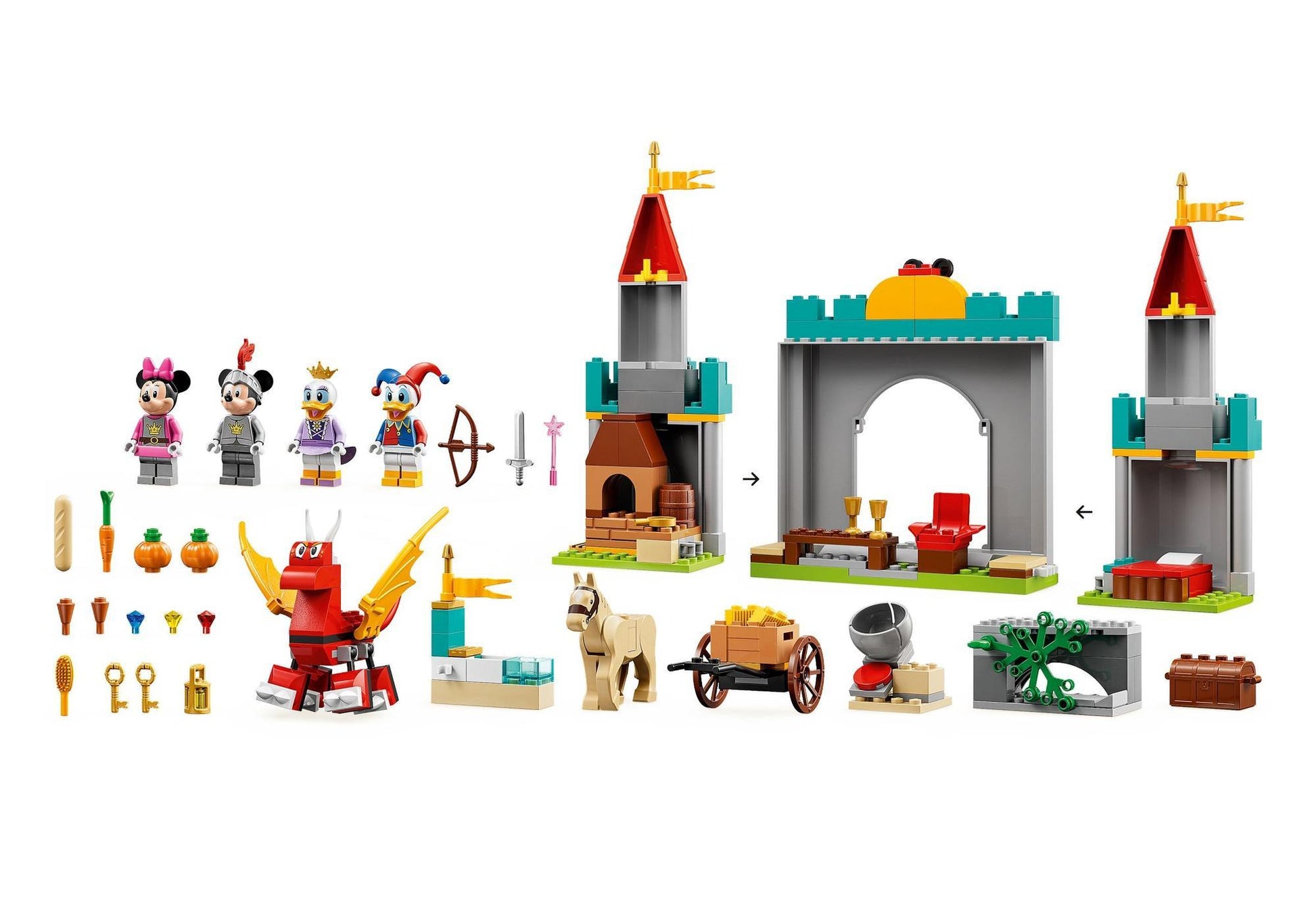 Lego 10780 Disney: Mickys Burgabenteuer - plegobil