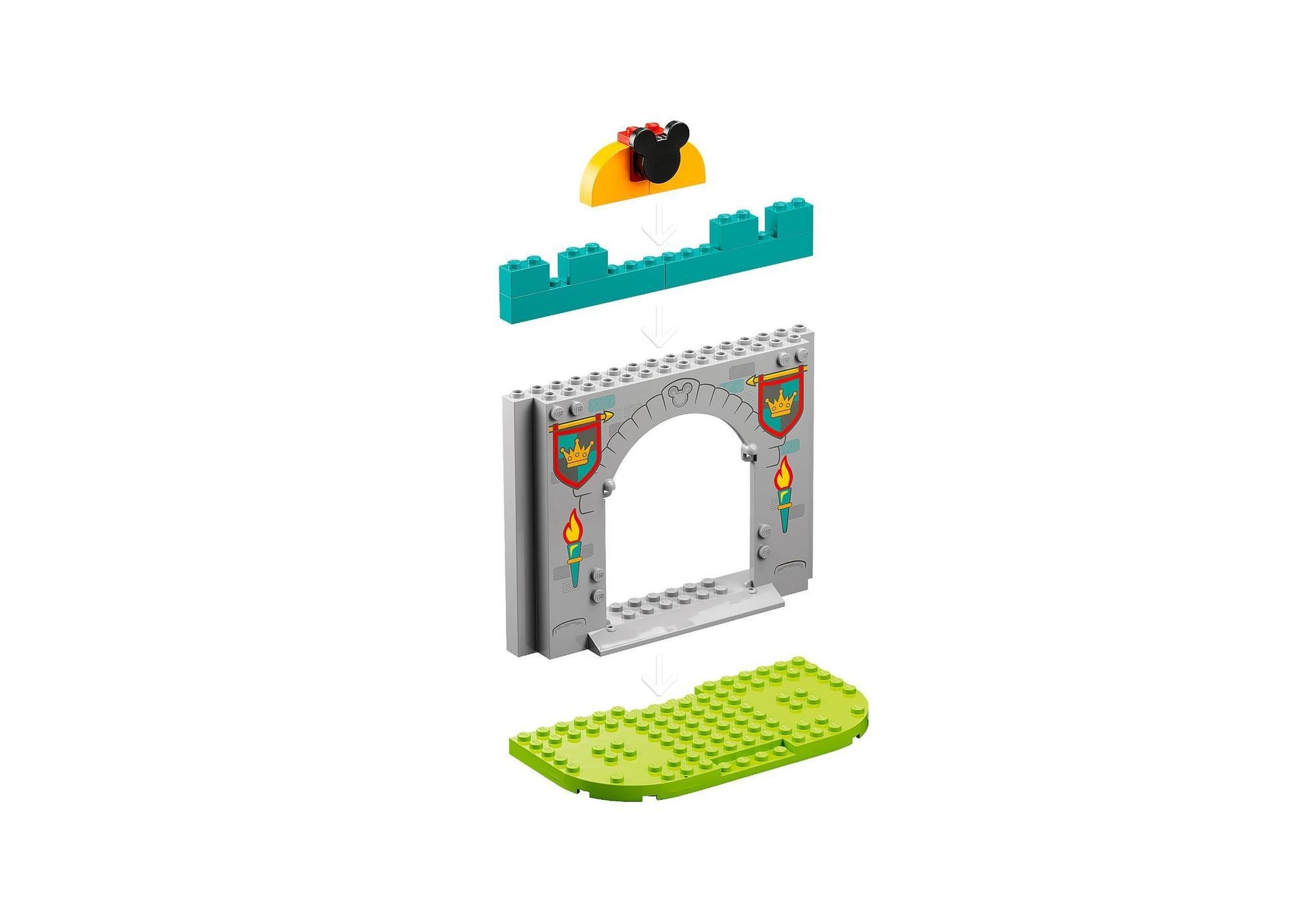 Lego 10780 Disney: Mickys Burgabenteuer - plegobil