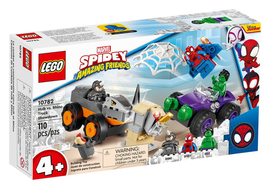Lego 10782 Spider-Man: Hulks und Rhinos Truck-Duell - plegobil