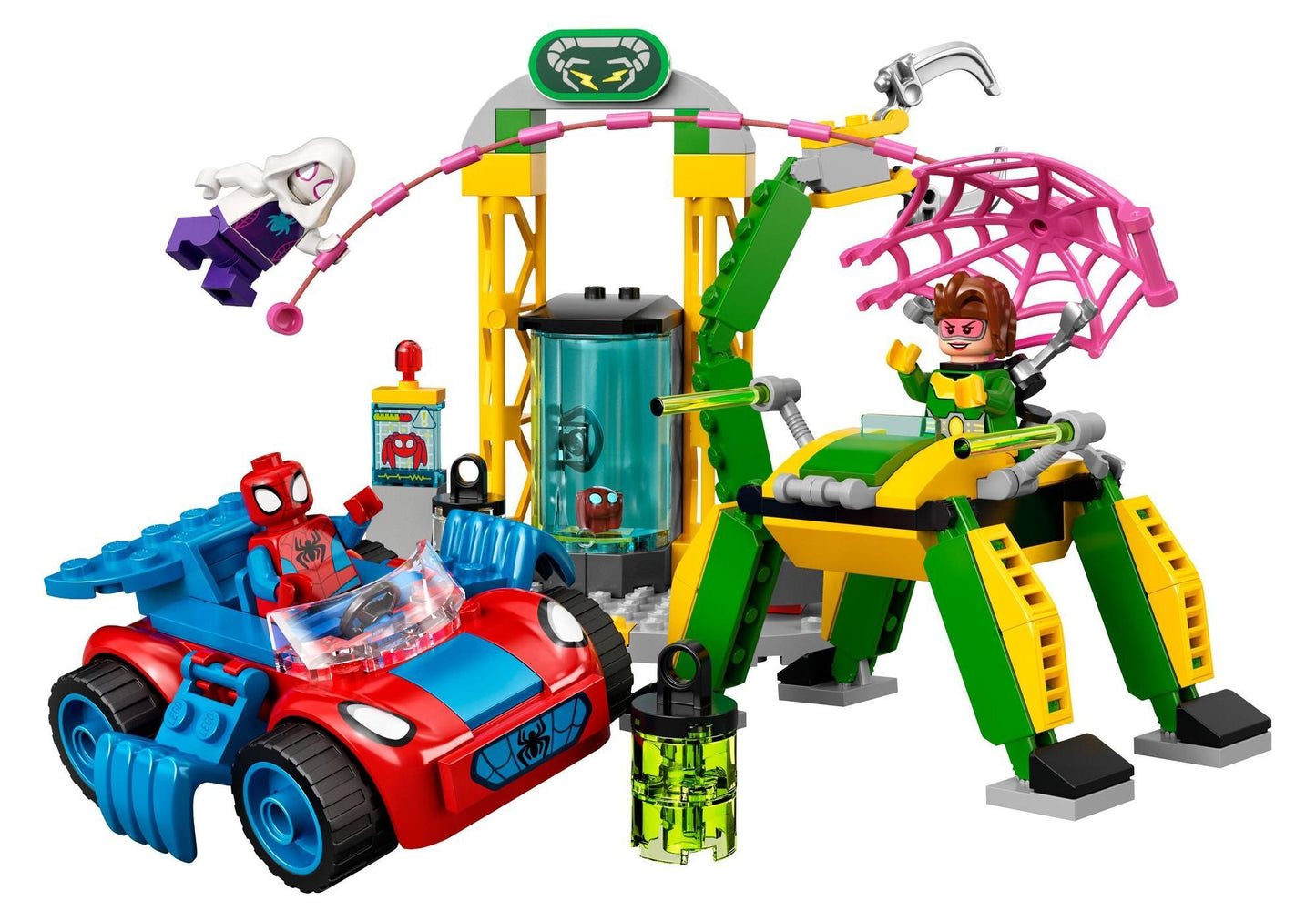 Lego 10783 Spider-Man: Spider-Man in Doc Ocks Labor - plegobil