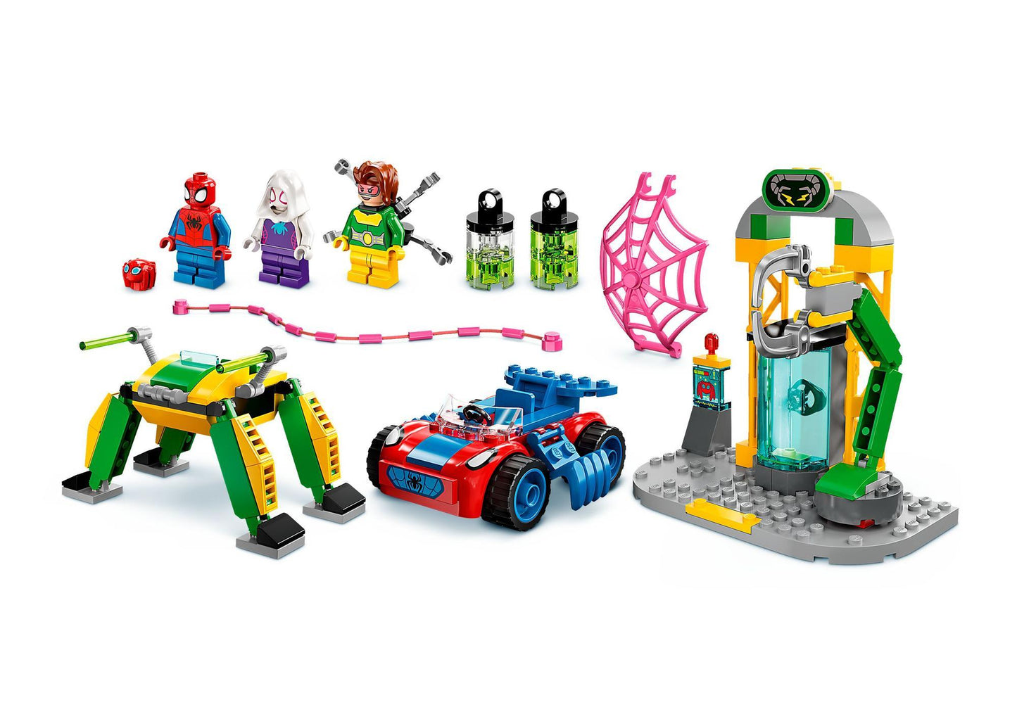 Lego 10783 Spider-Man: Spider-Man in Doc Ocks Labor - plegobil