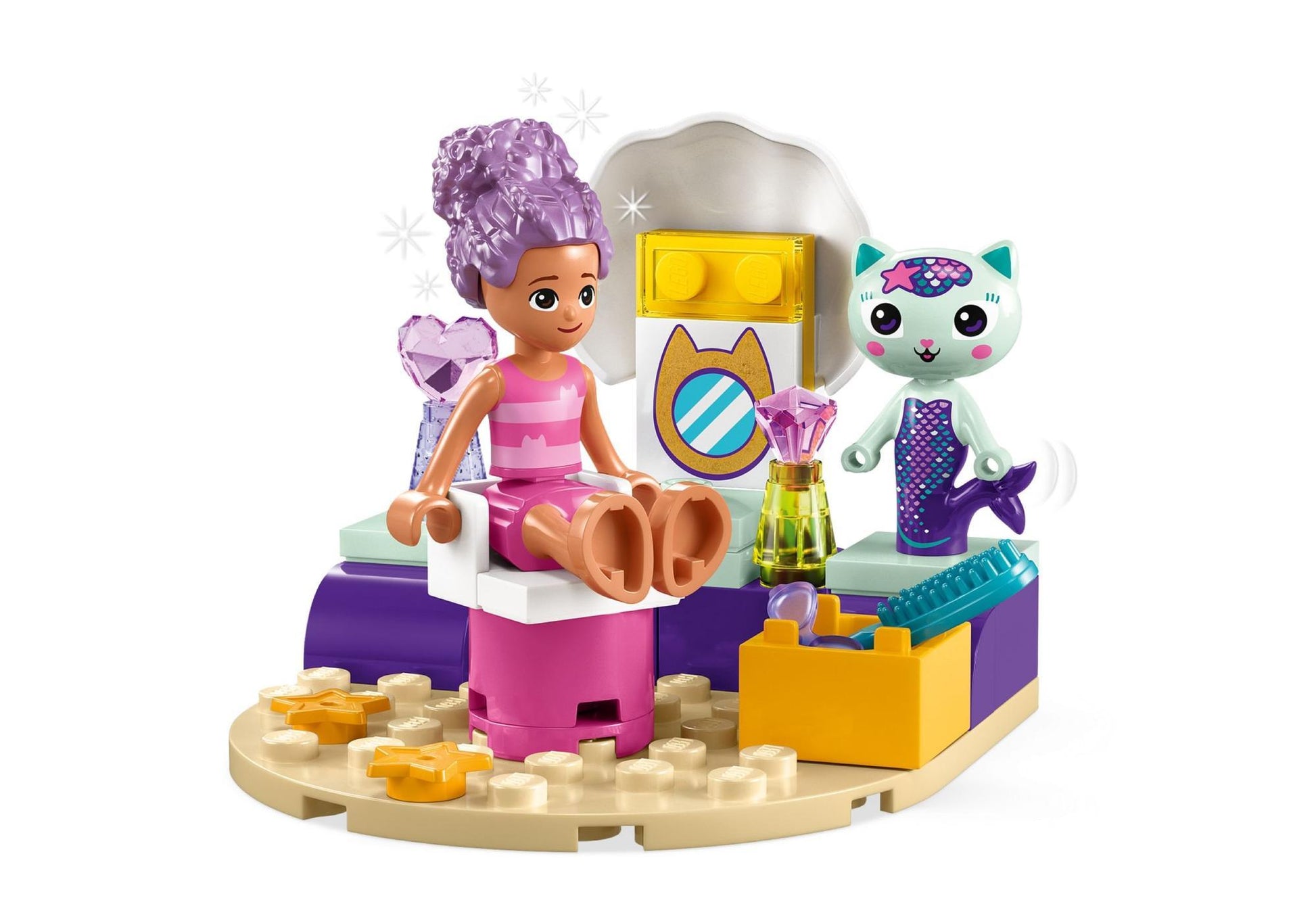 Lego 10786 Gabbys Puppenhaus: Gabbys und Meerkätzchens Schiff und Spa - plegobil