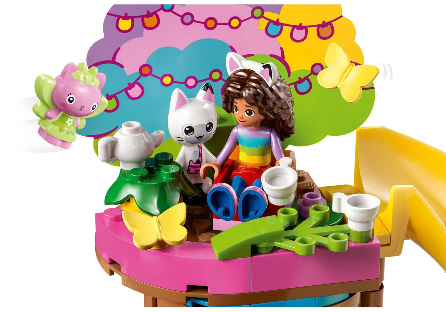 Lego 10787 Gabbys Puppenhaus: Kitty Fees Gartenparty - plegobil