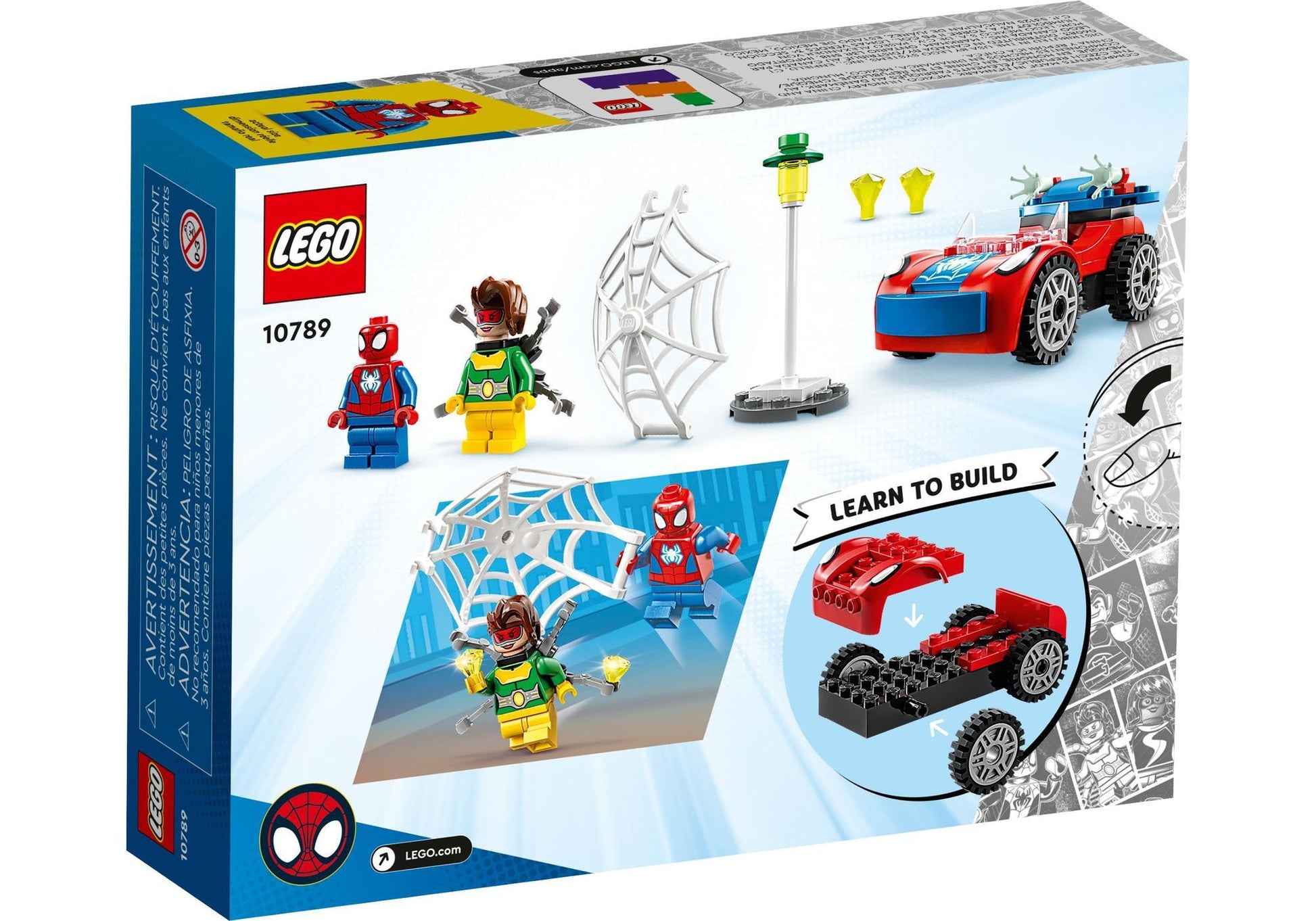 Lego 10789 Spider-Man: Spider-Mans Auto und Doc Ock - plegobil